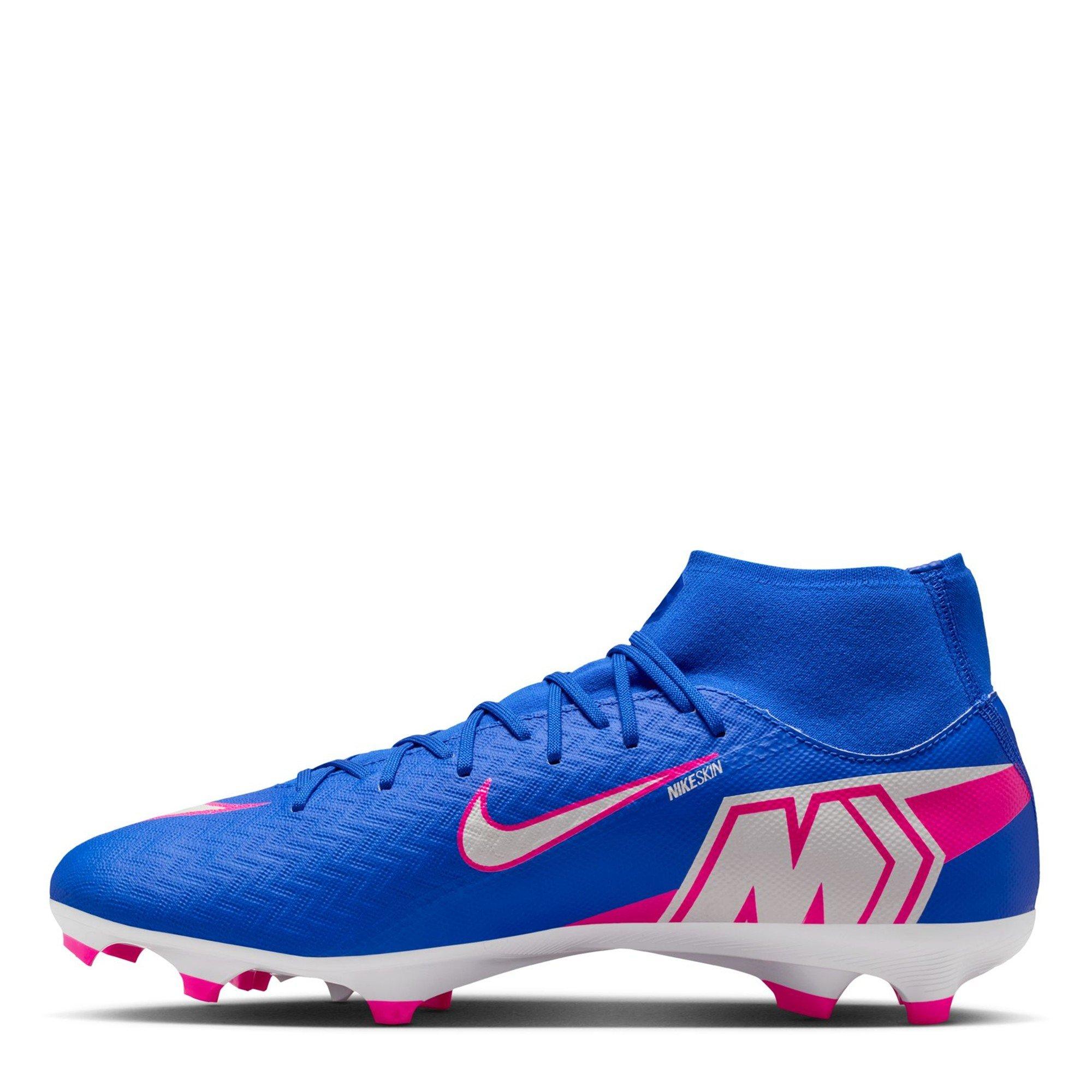 Plava/Bijela/Roza - Nike - Zoom Mercurial Superfly 10 Academy Adults Firm Ground Football Boots - 2