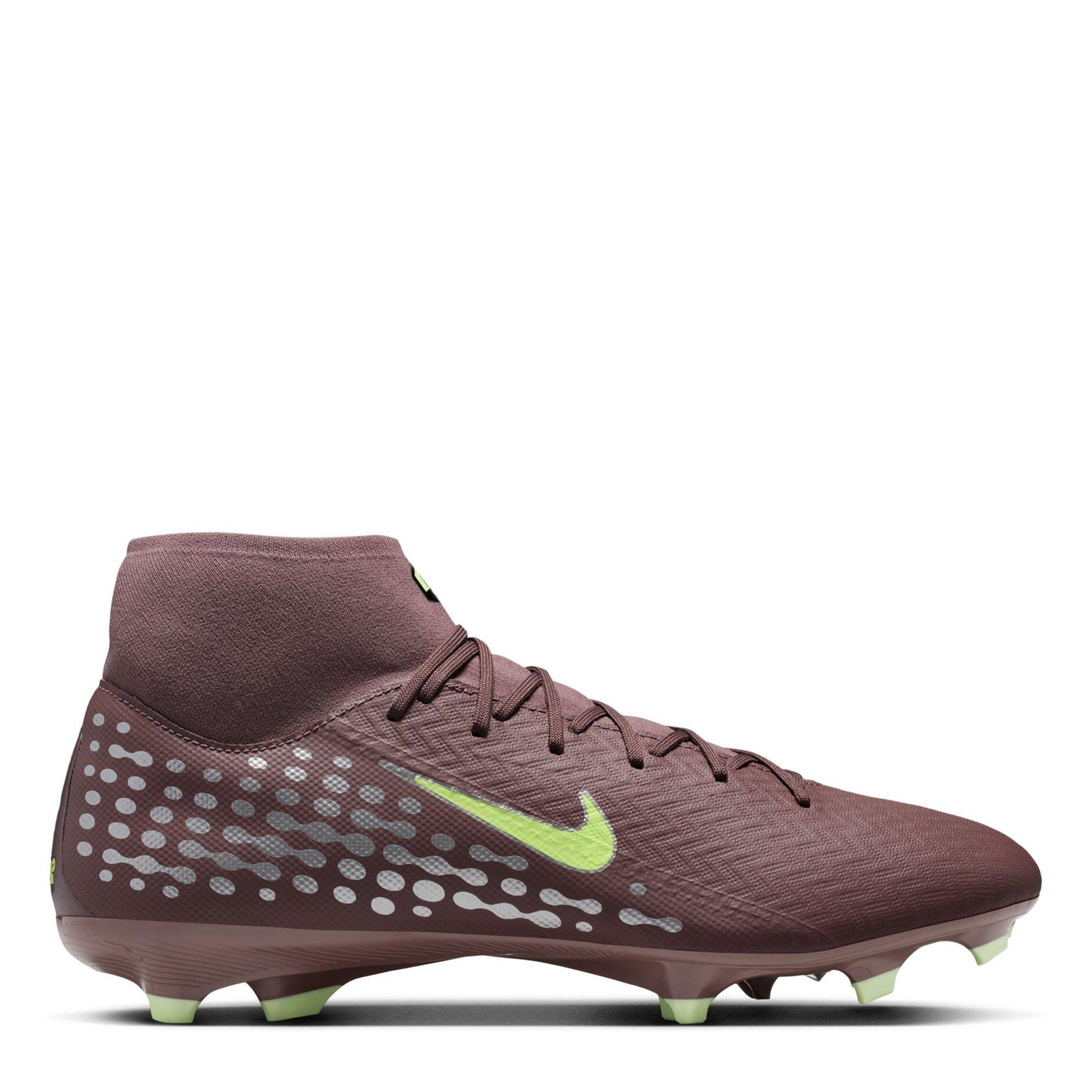Nike Men's Zoom Mercurial Superfly 10 Academy Adults Firm Ground Football Boots - Plum/Silver - 6.5 (40.5)