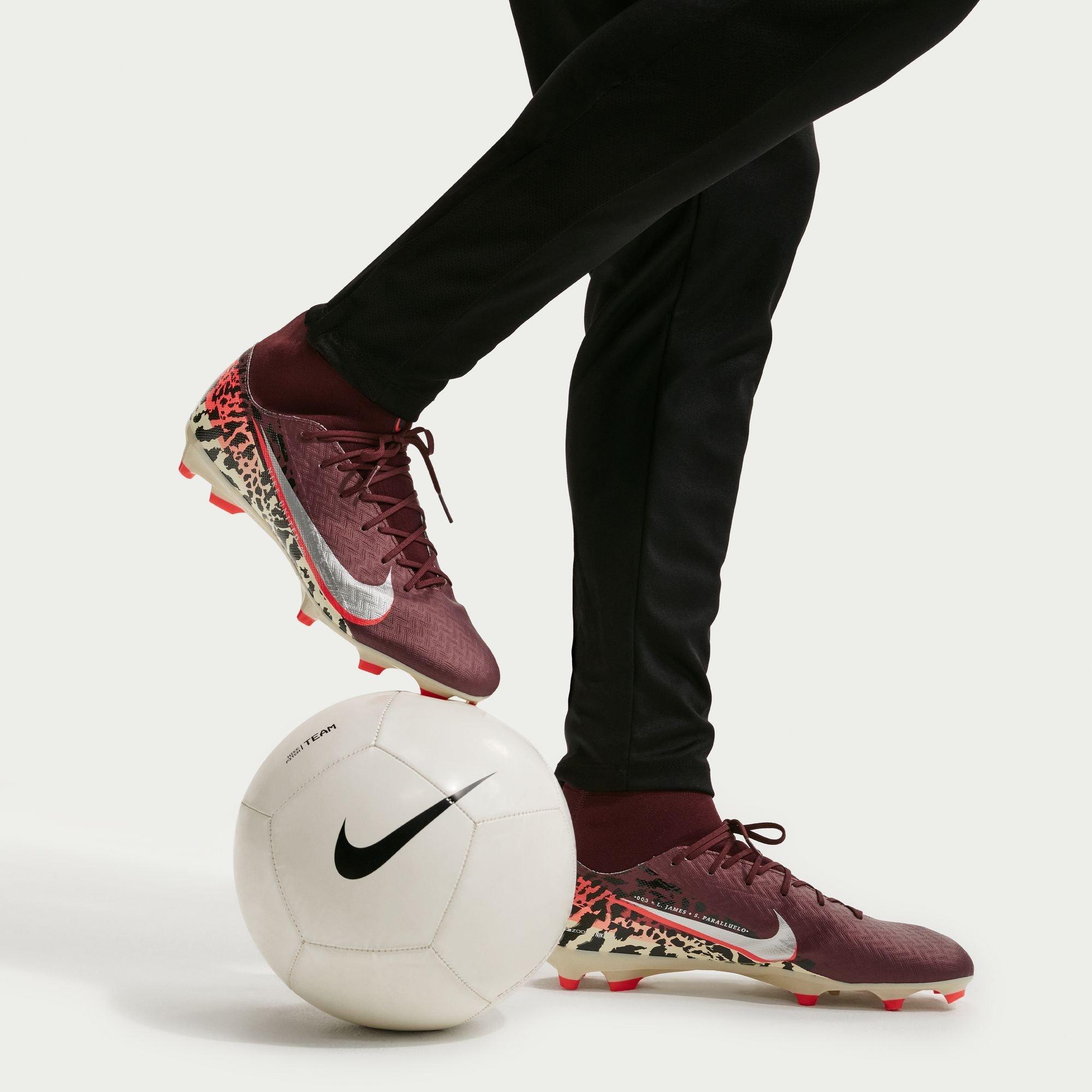 Burgundy/Print - Nike - Zoom Mercurial Superfly 10 Academy Adults Firm Ground Football Boots - 3