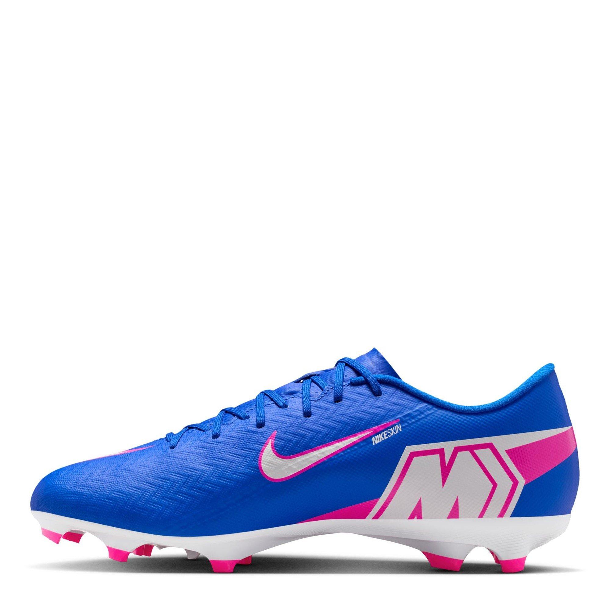 Blauw/Wit/Roze - Nike - Zoom Mercurial Vapor 16 Academy Firm Ground Football Boots - 2
