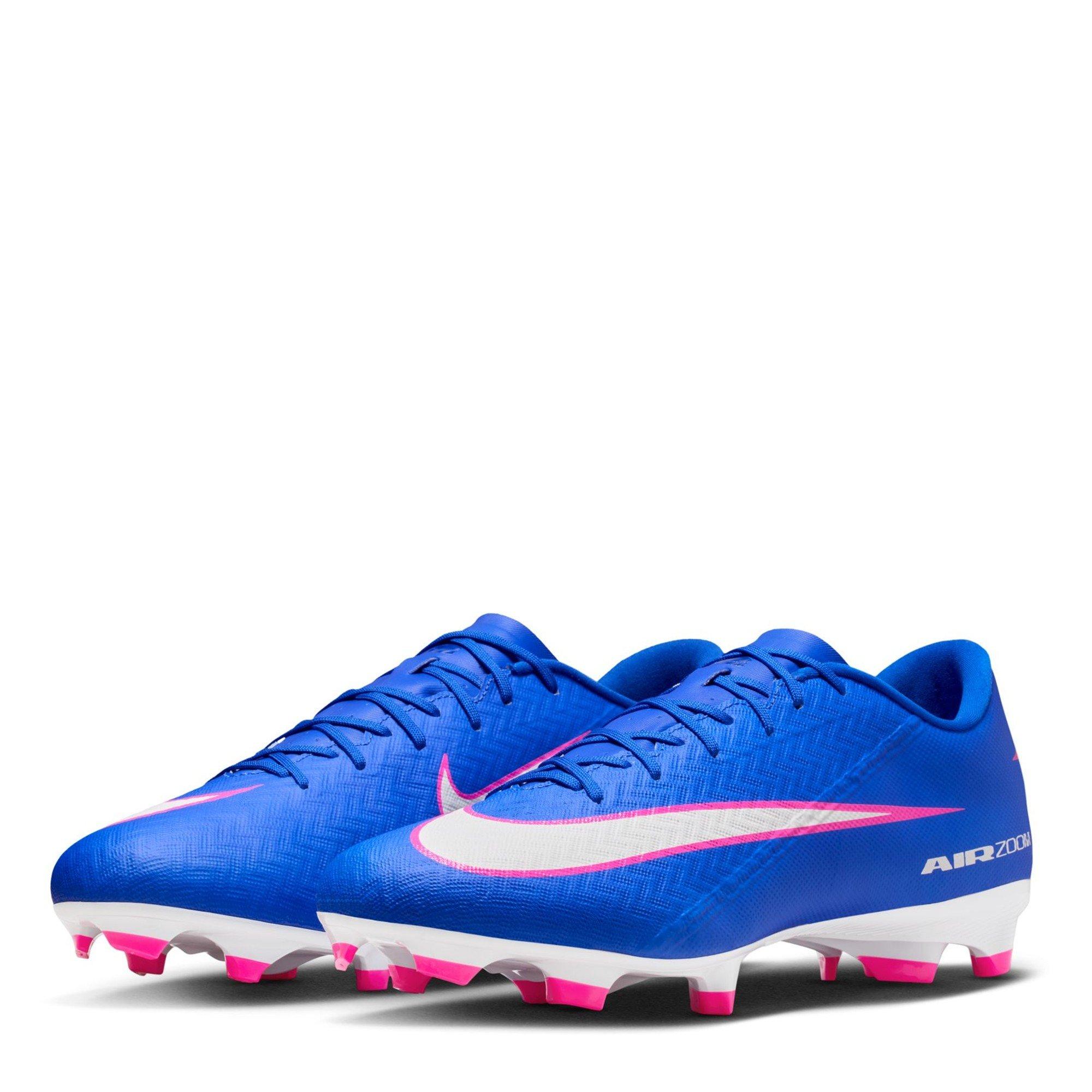 Blauw/Wit/Roze - Nike - Zoom Mercurial Vapor 16 Academy Firm Ground Football Boots - 4