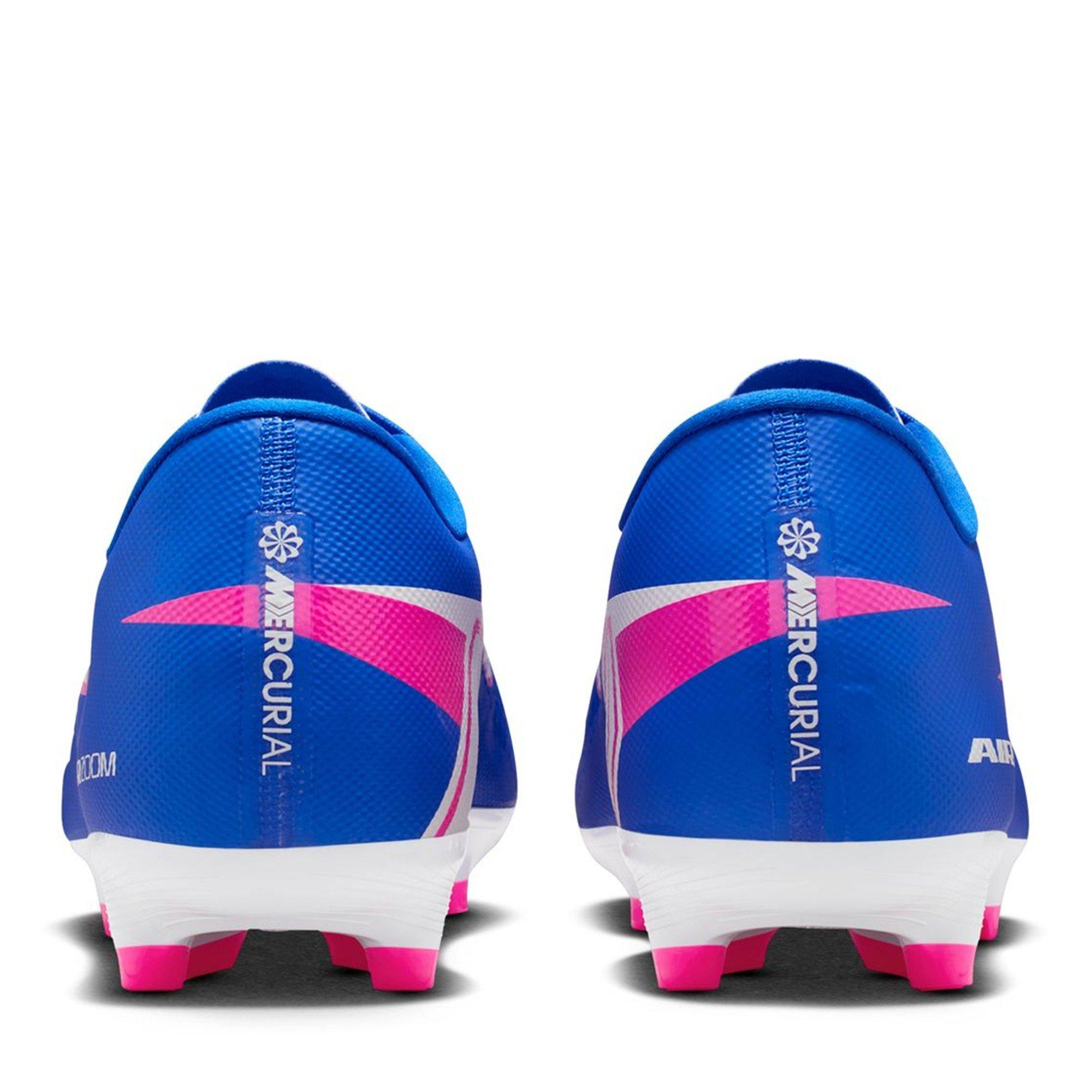 Blauw/Wit/Roze - Nike - Zoom Mercurial Vapor 16 Academy Firm Ground Football Boots - 5