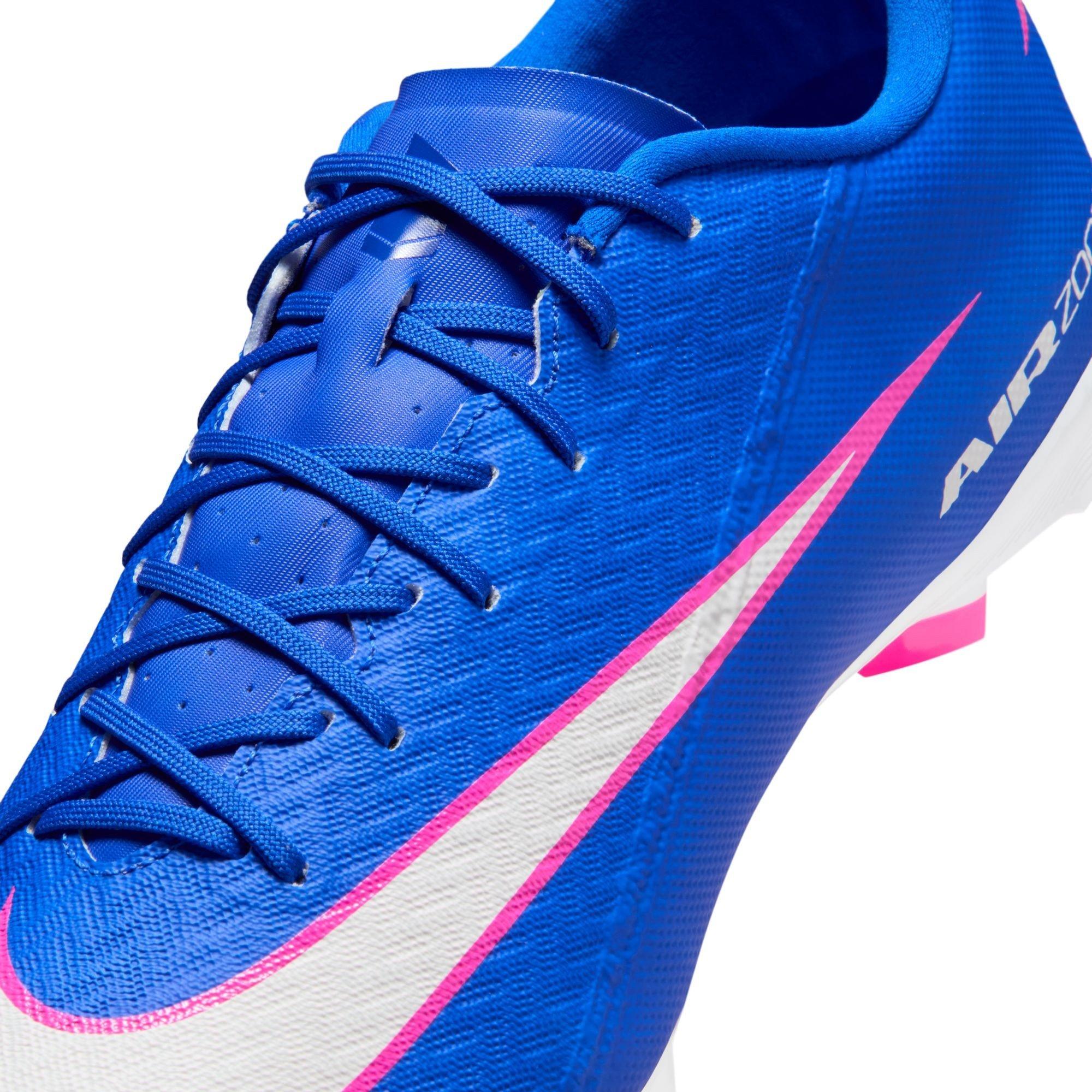 Blauw/Wit/Roze - Nike - Zoom Mercurial Vapor 16 Academy Firm Ground Football Boots - 7