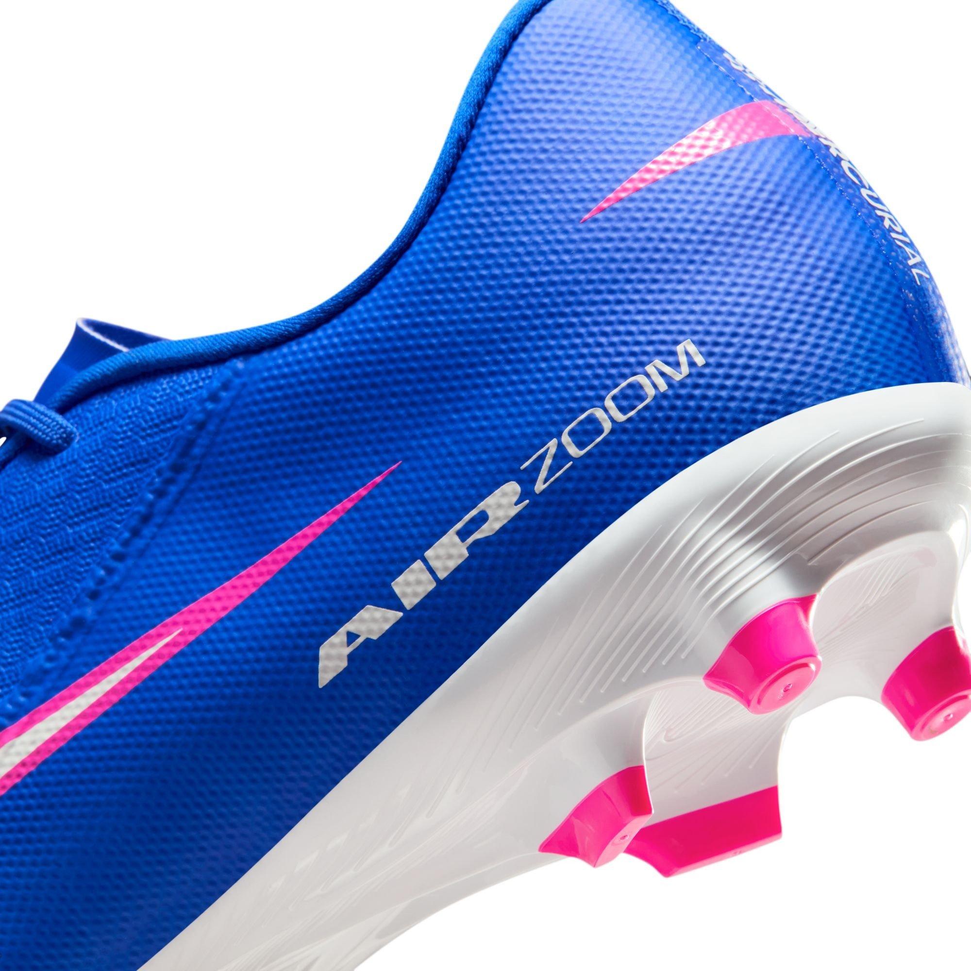 Blauw/Wit/Roze - Nike - Zoom Mercurial Vapor 16 Academy Firm Ground Football Boots - 8
