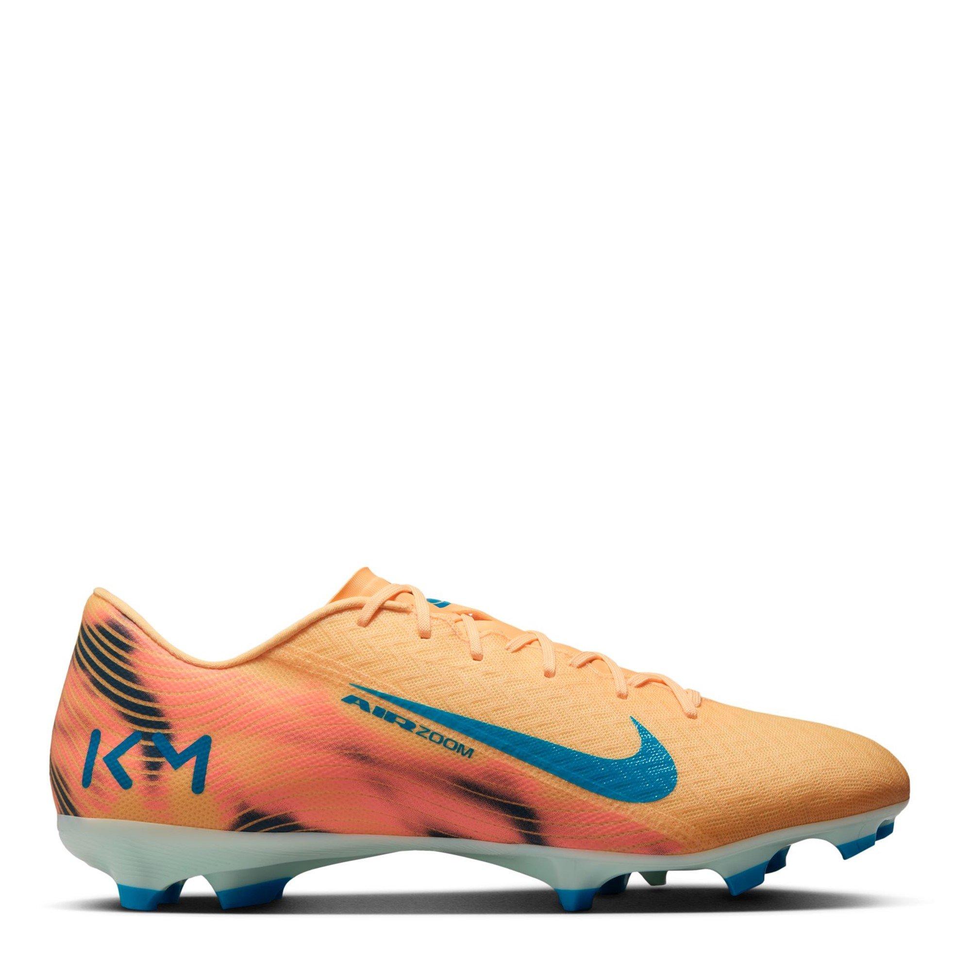 Nike Men's Zoom Mercurial Vapor 16 Academy Firm Ground Football Boots - Orange/Melon - 8 (42.5)