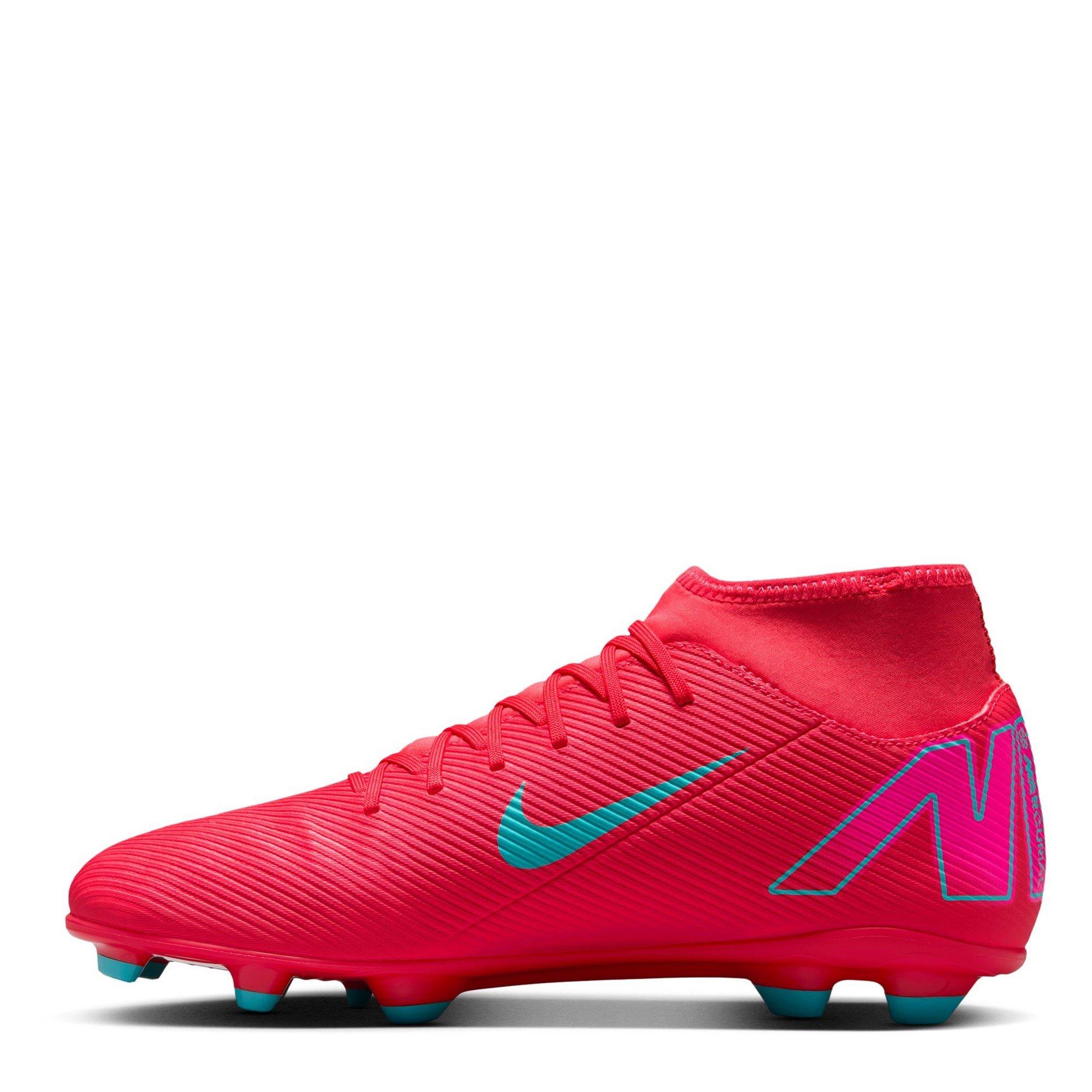 Red/Green - Nike - Mercurial Superfly 10 Club Adults Firm Ground Football Boots - 2