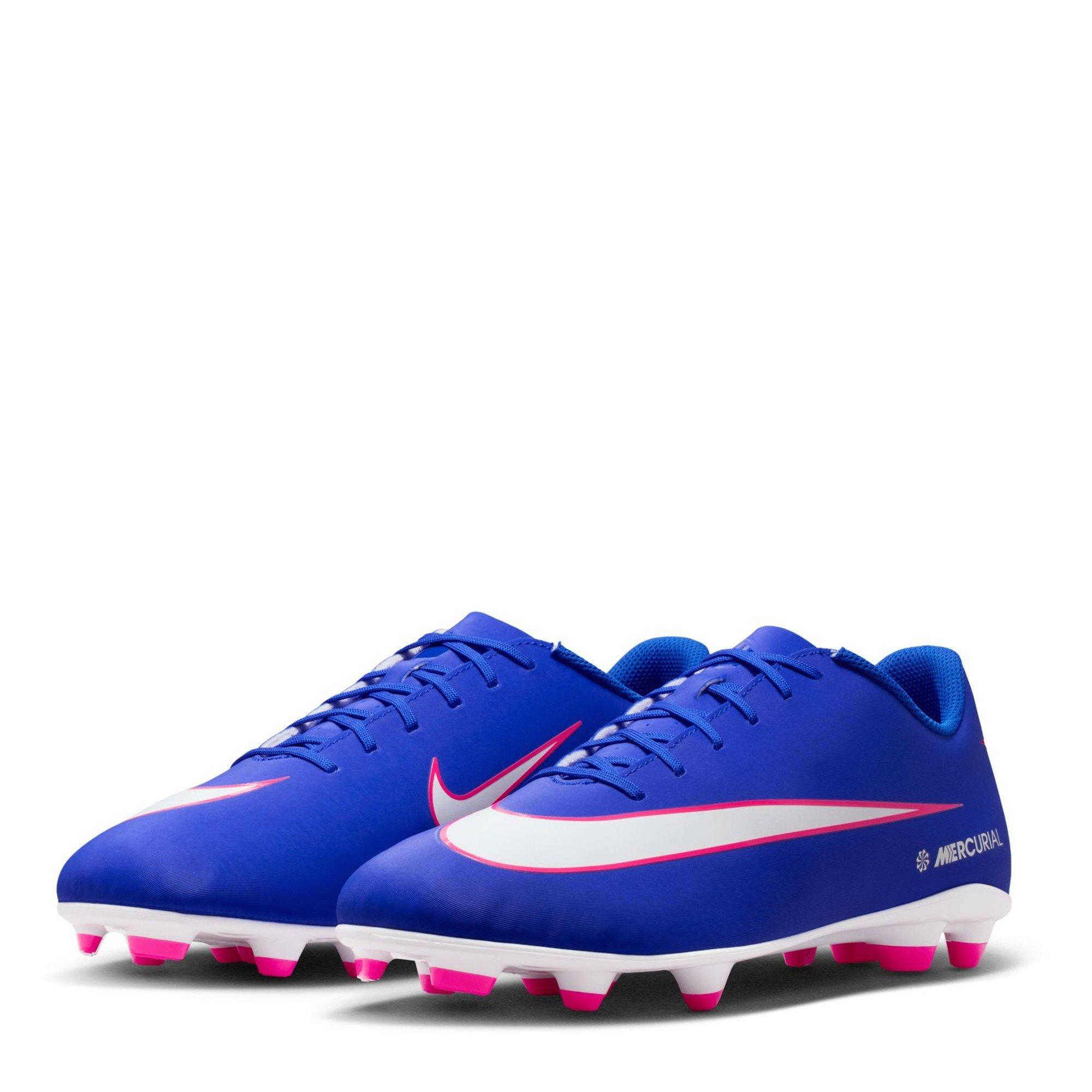 Blue/Wht/Pink - Nike - Mercurial Vapor 16 Club Adults Firm Ground Football Boots - 4