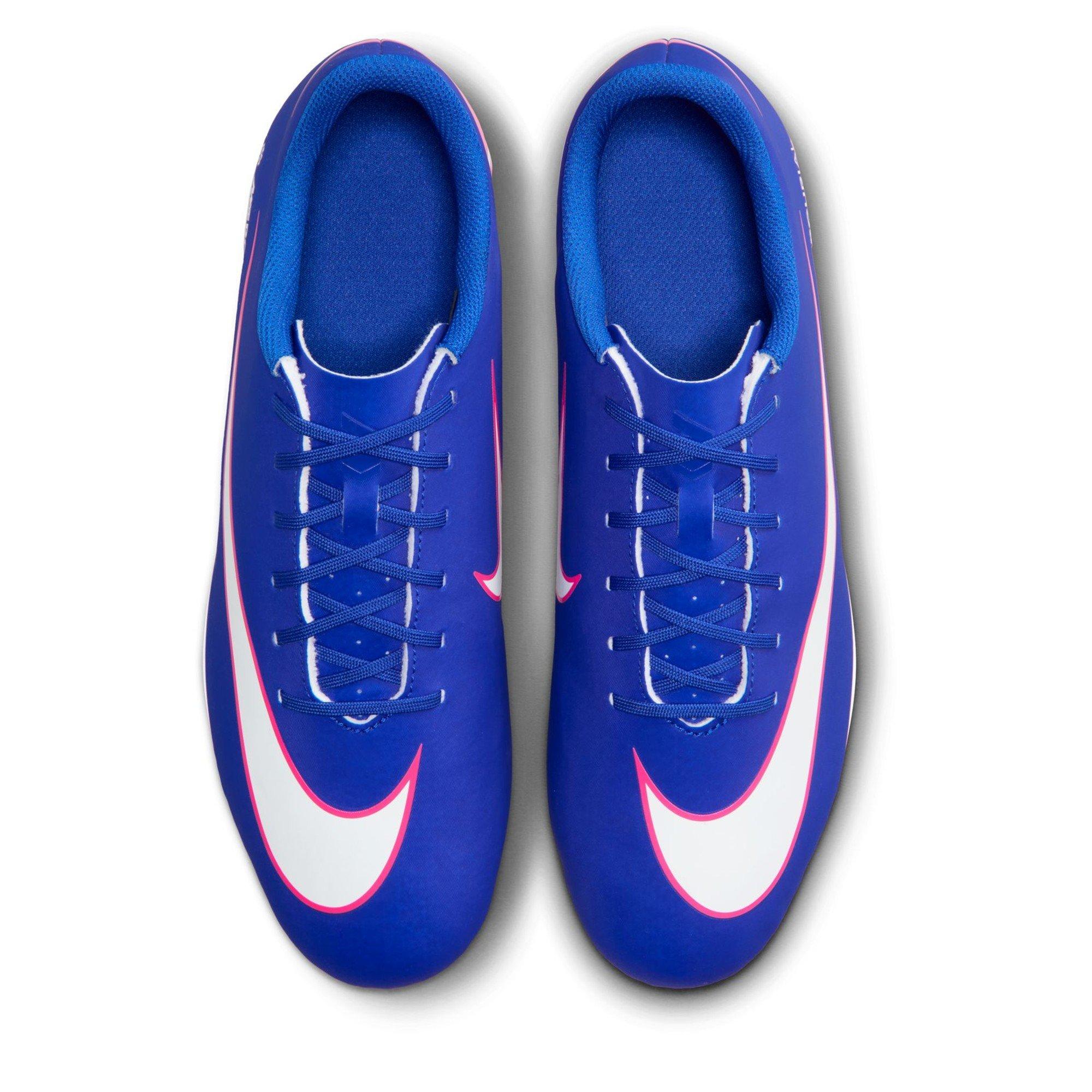 Blue/Wht/Pink - Nike - Mercurial Vapor 16 Club Adults Firm Ground Football Boots - 6