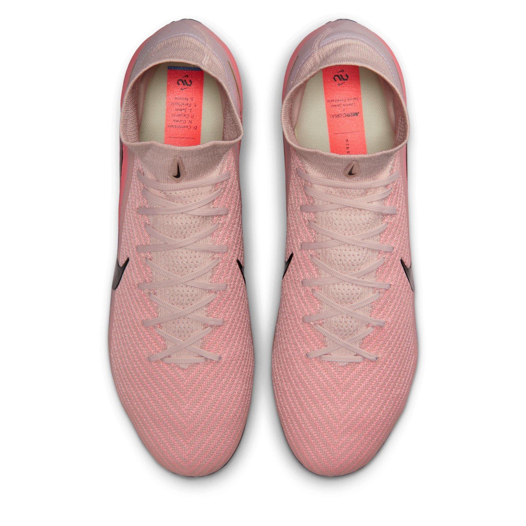 Pink/Blue - Nike - Mercurial Superfly 10 Elite Adults Firm Ground Football Boots - 6