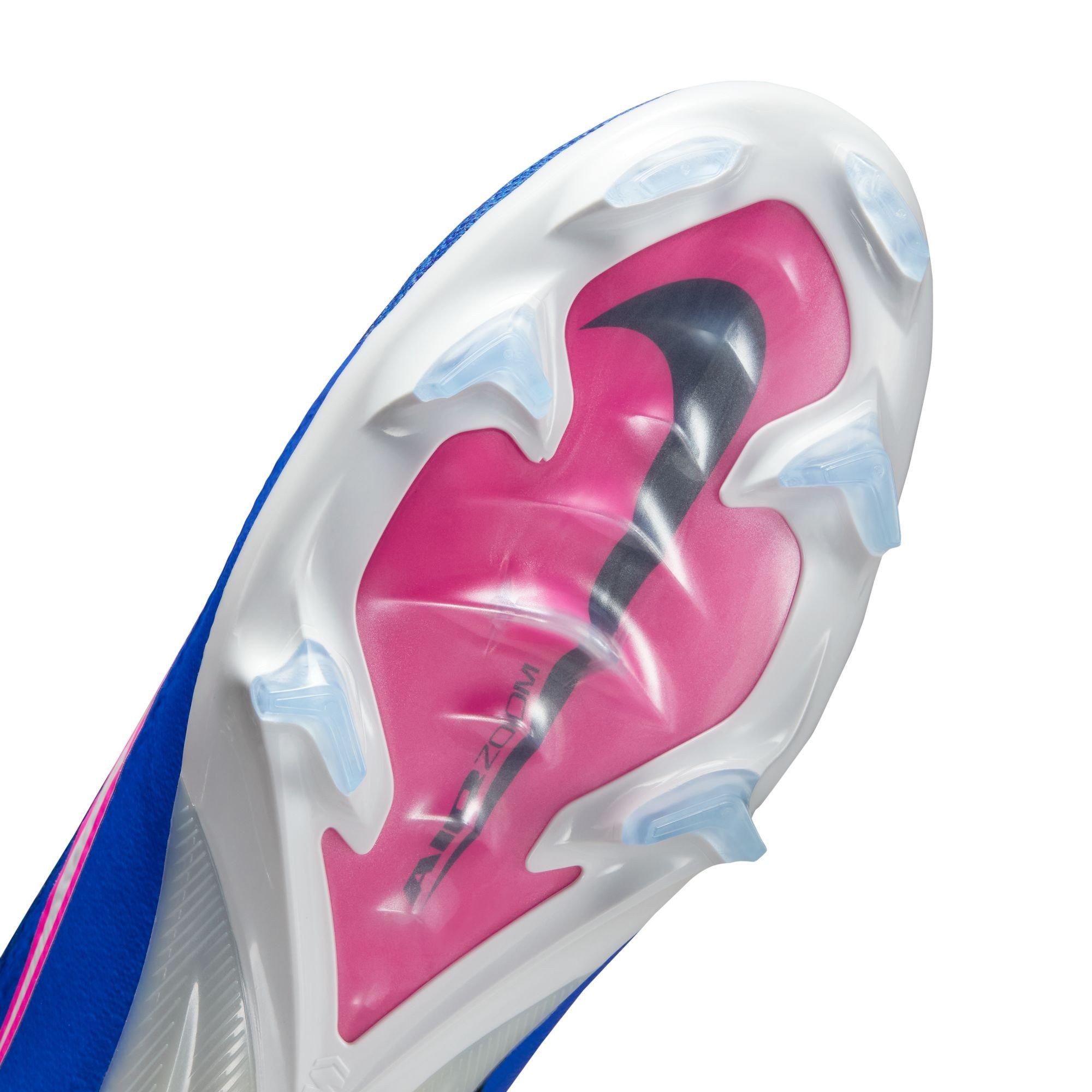 Blå/Rosa/Hvid - Nike - Mercurial Superfly 10 Elite Adults Firm Ground Football Boots - 7