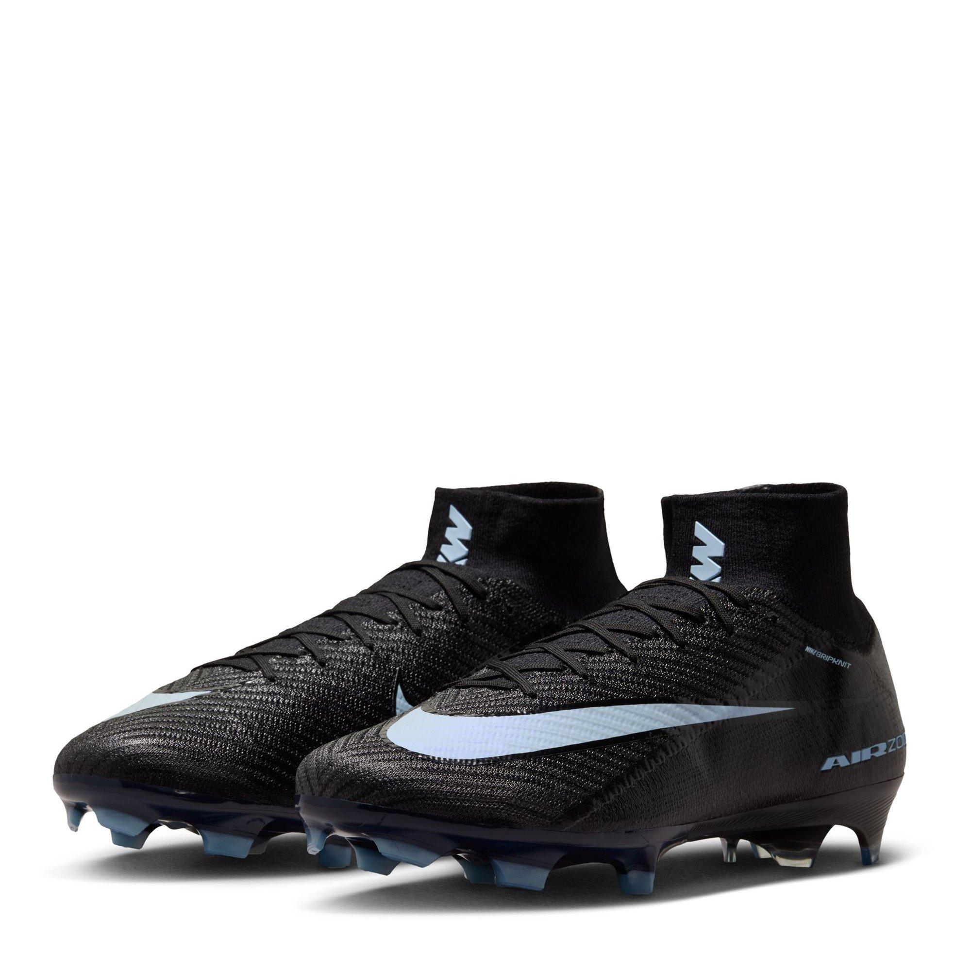 Black/Blue - Nike - Mercurial Superfly 10 Elite Adults Firm Ground Football Boots - 4