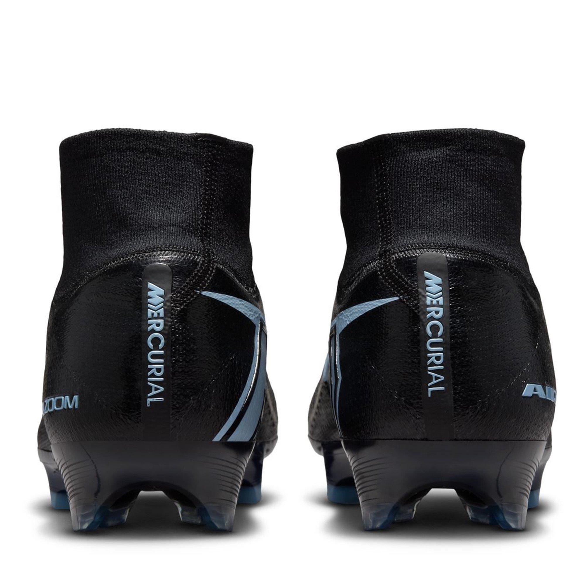Black/Blue - Nike - Mercurial Superfly 10 Elite Adults Firm Ground Football Boots - 5