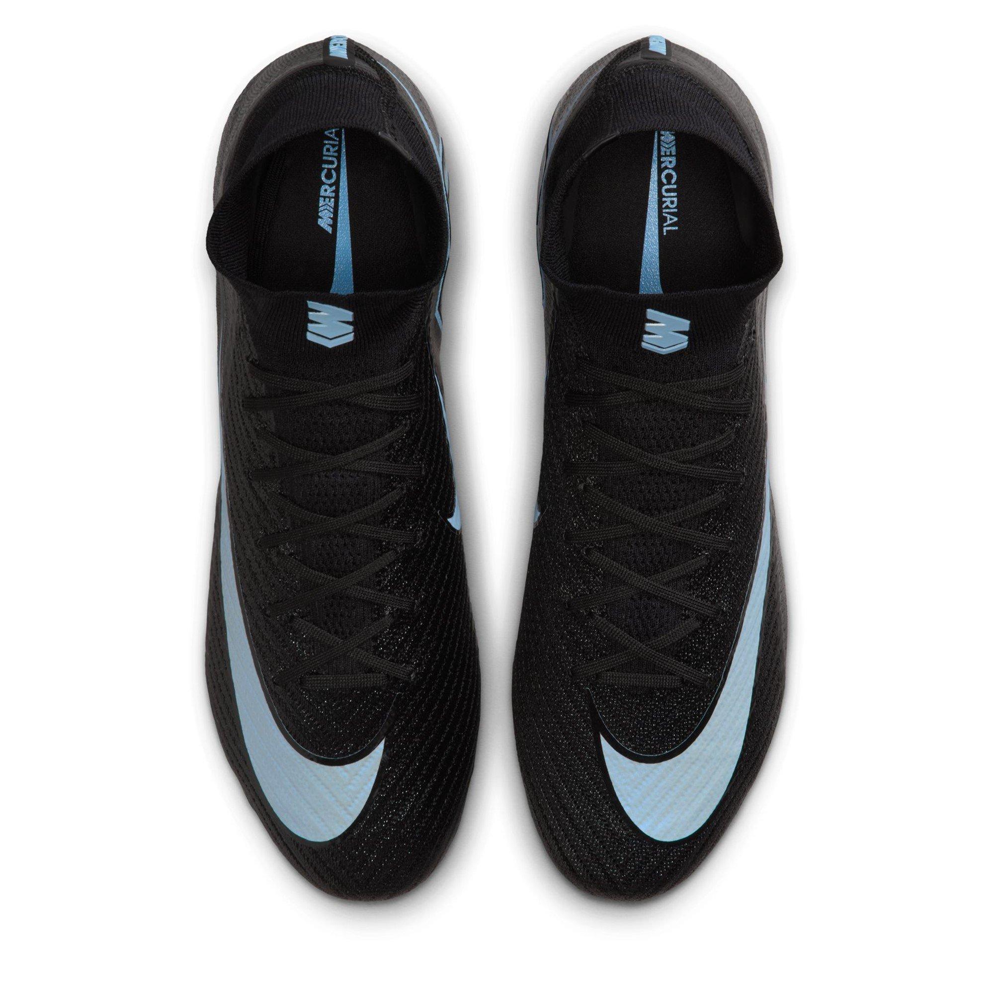 Black/Blue - Nike - Mercurial Superfly 10 Elite Adults Firm Ground Football Boots - 6