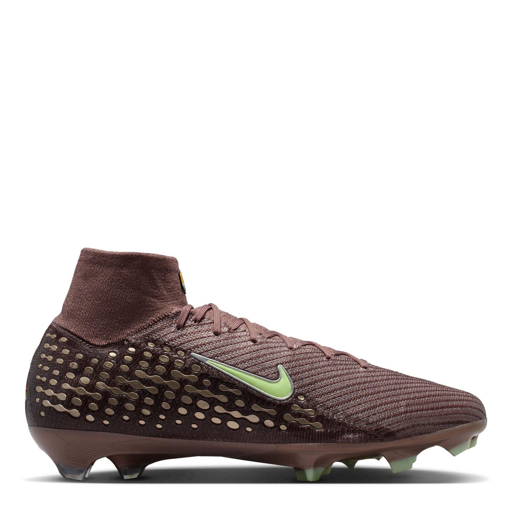 Nike Men's Mercurial Superfly 10 Elite Adults Firm Ground Football Boots - Plum/Silver - 8 (42.5)