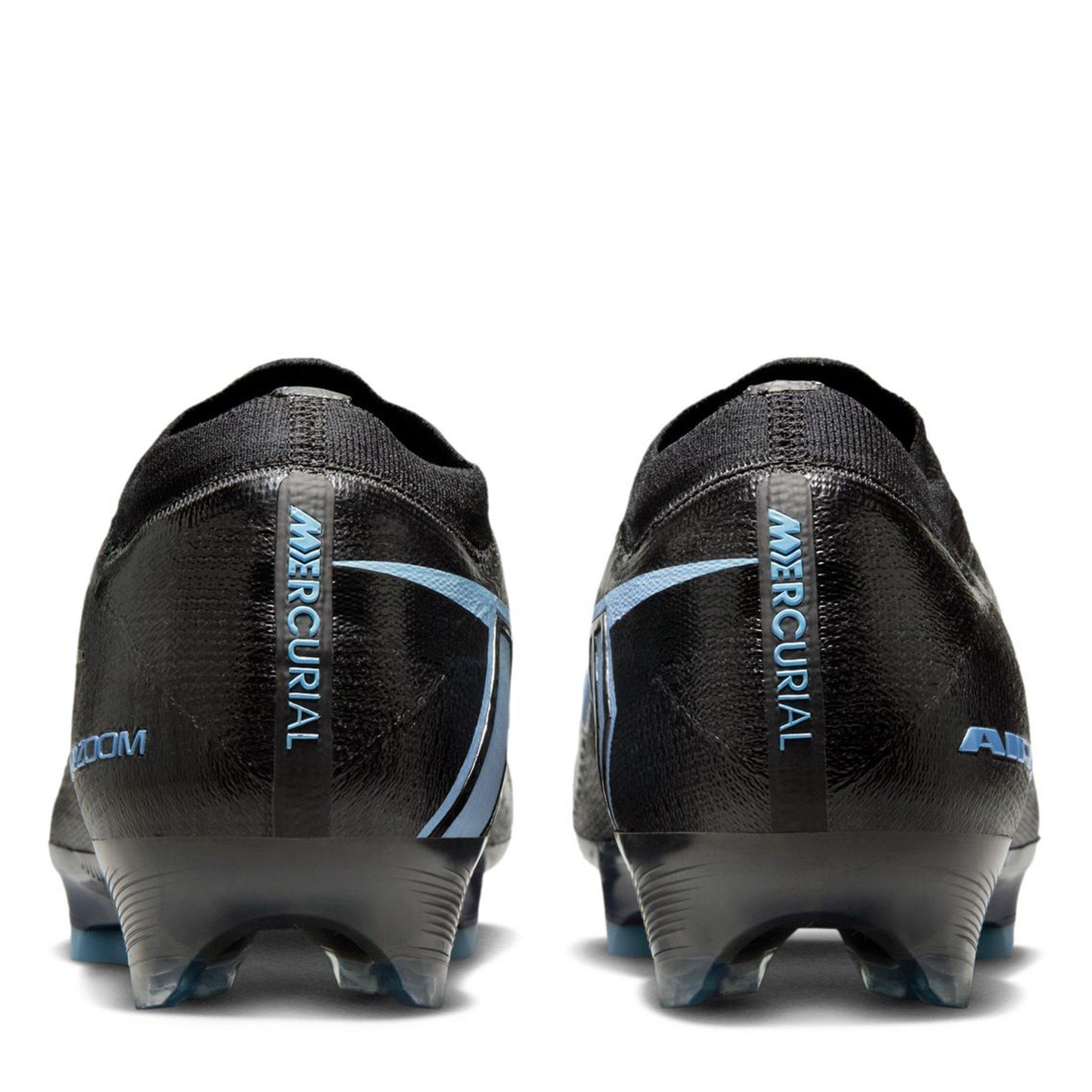Sort/Blå - Nike - Mercurial Vapor 16 Elite Adults Firm Ground Football Boots - 5