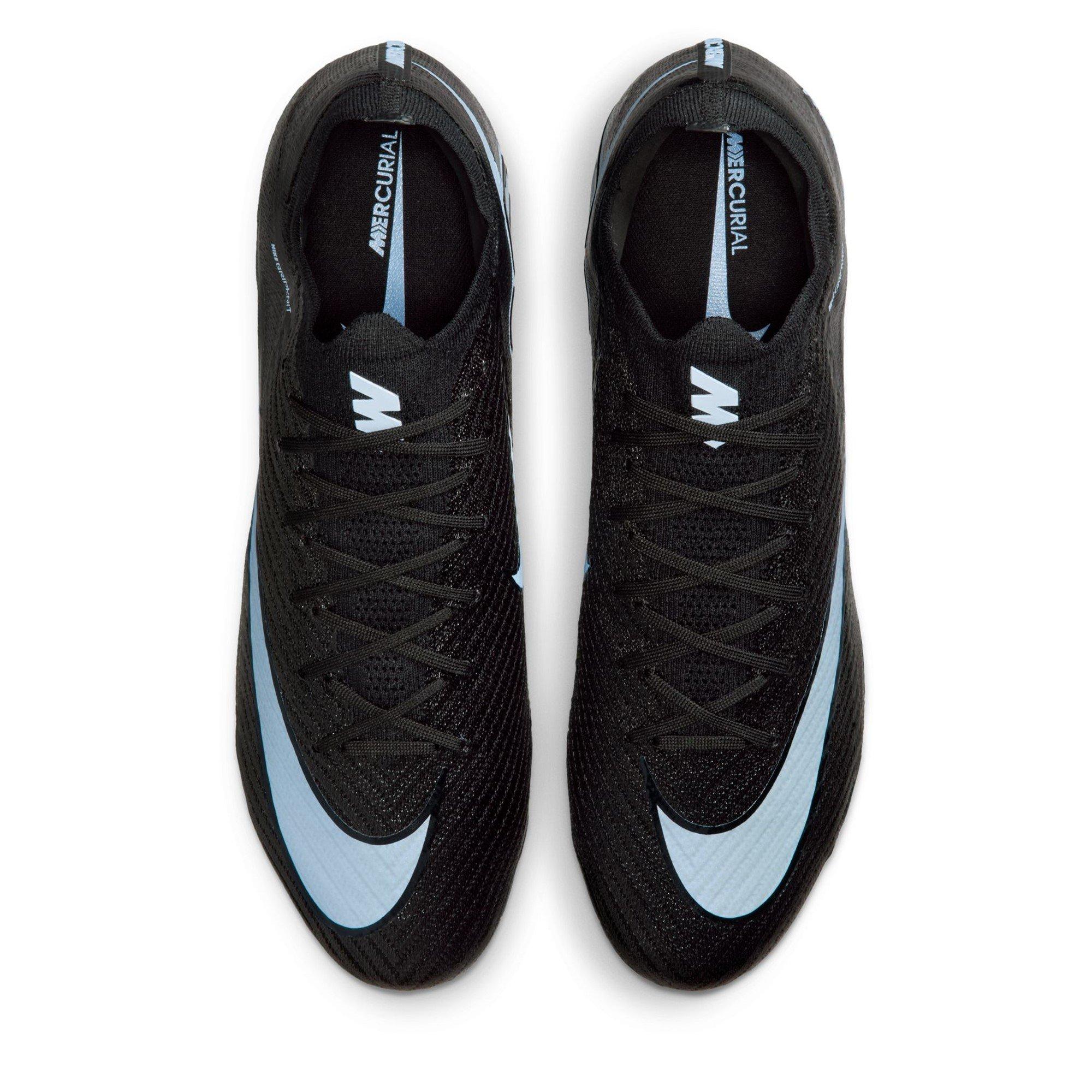 Sort/Blå - Nike - Mercurial Vapor 16 Elite Adults Firm Ground Football Boots - 6