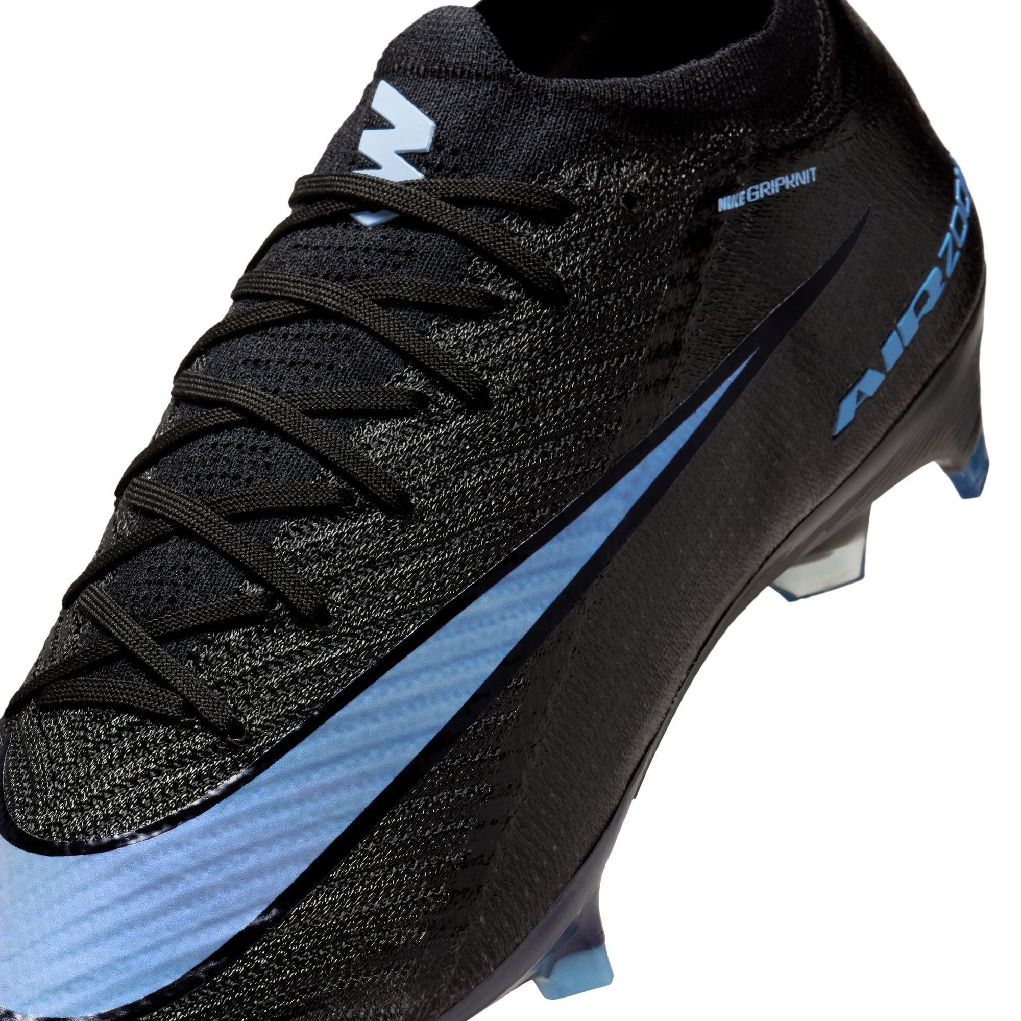 Sort/Blå - Nike - Mercurial Vapor 16 Elite Adults Firm Ground Football Boots - 7