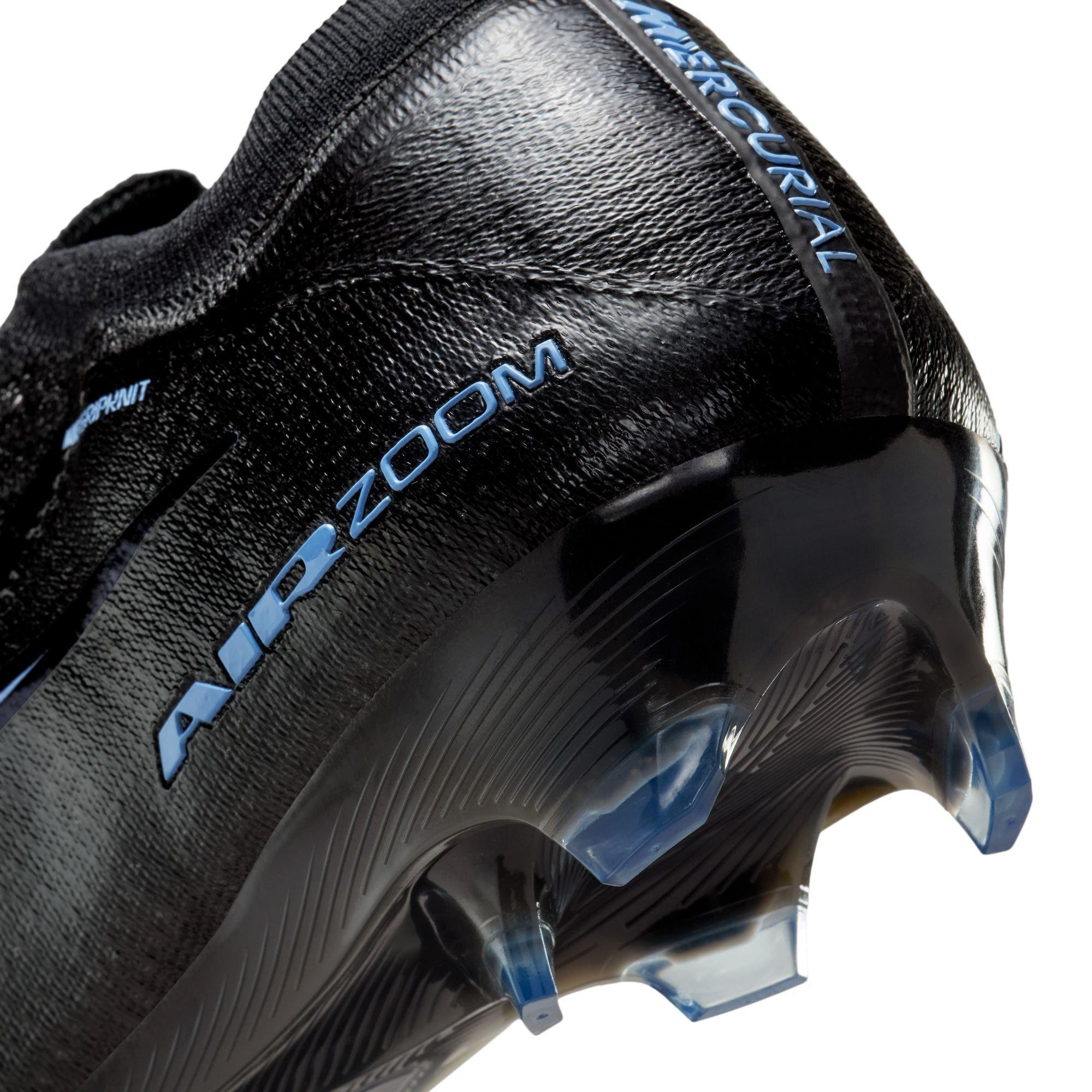 Sort/Blå - Nike - Mercurial Vapor 16 Elite Adults Firm Ground Football Boots - 8