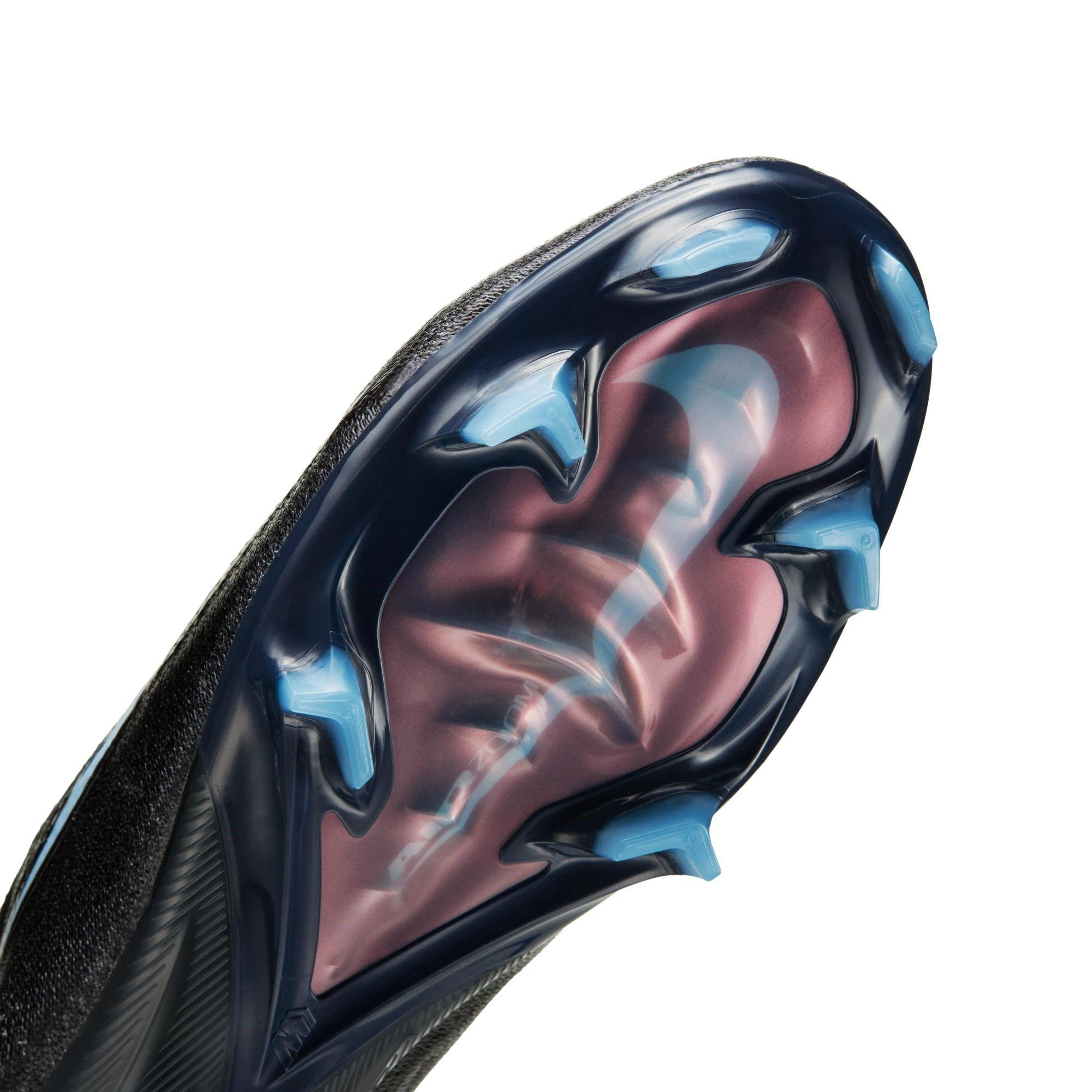 Sort/Blå - Nike - Mercurial Vapor 16 Elite Adults Firm Ground Football Boots - 10