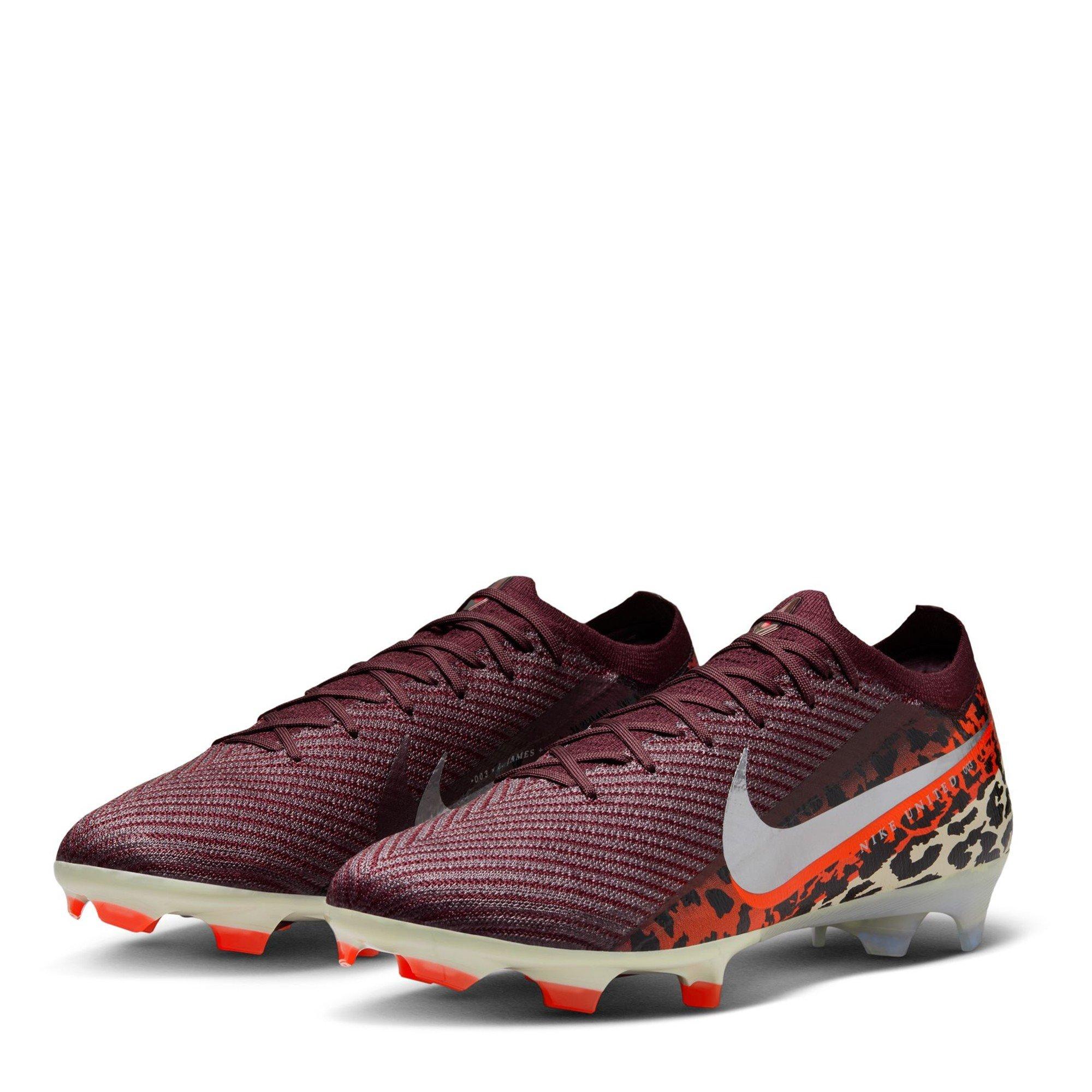 Burgundy/Print - Nike - Mercurial Vapor 16 Elite Adults Firm Ground Football Boots - 4