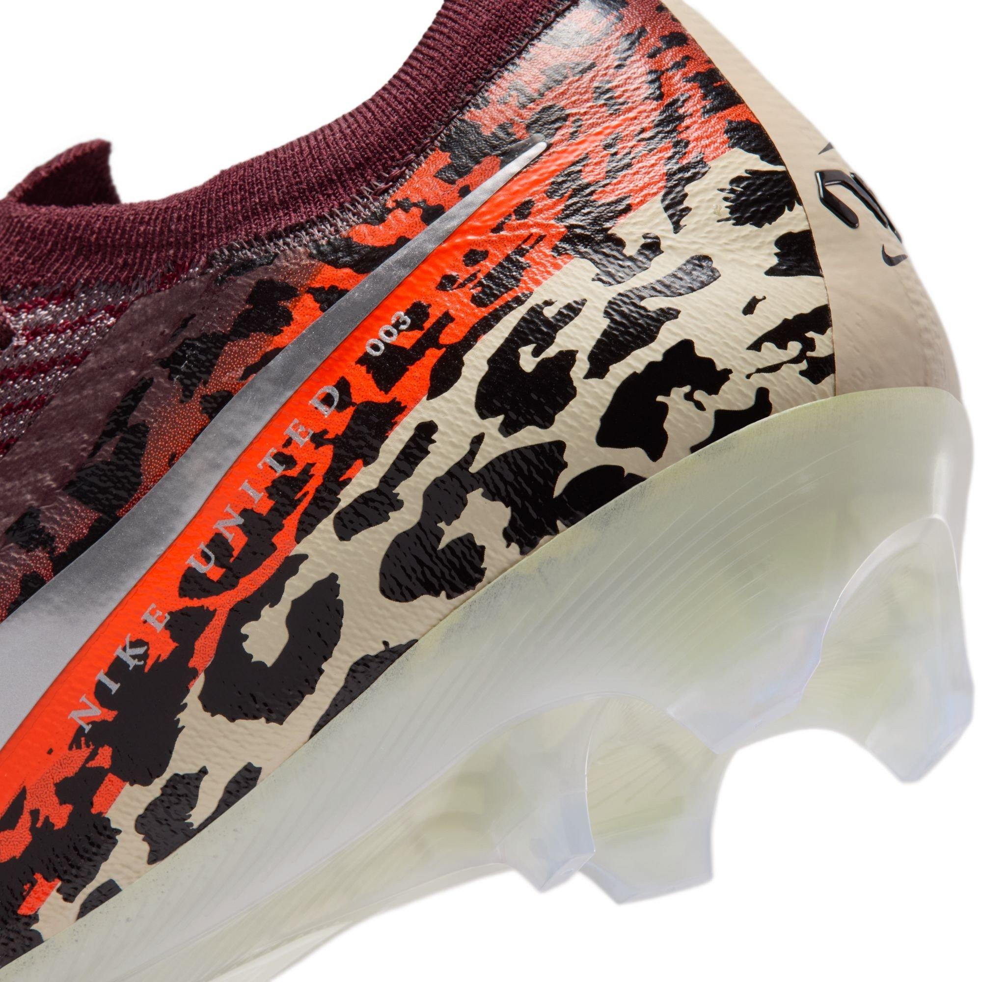 Burgundy/Print - Nike - Mercurial Vapor 16 Elite Adults Firm Ground Football Boots - 8