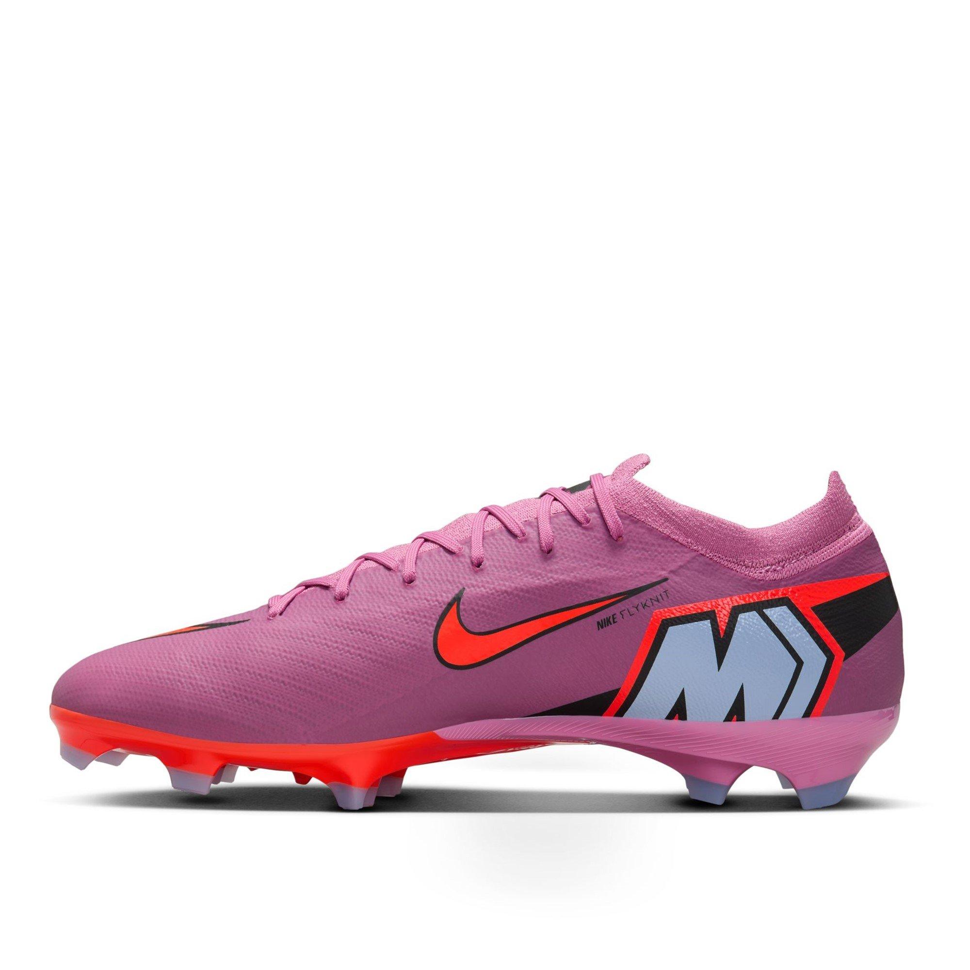 Roze/Zwart - Nike - Zoom Mercurial Vapor 16 Pro Adults Firm Ground Football Boots - 2