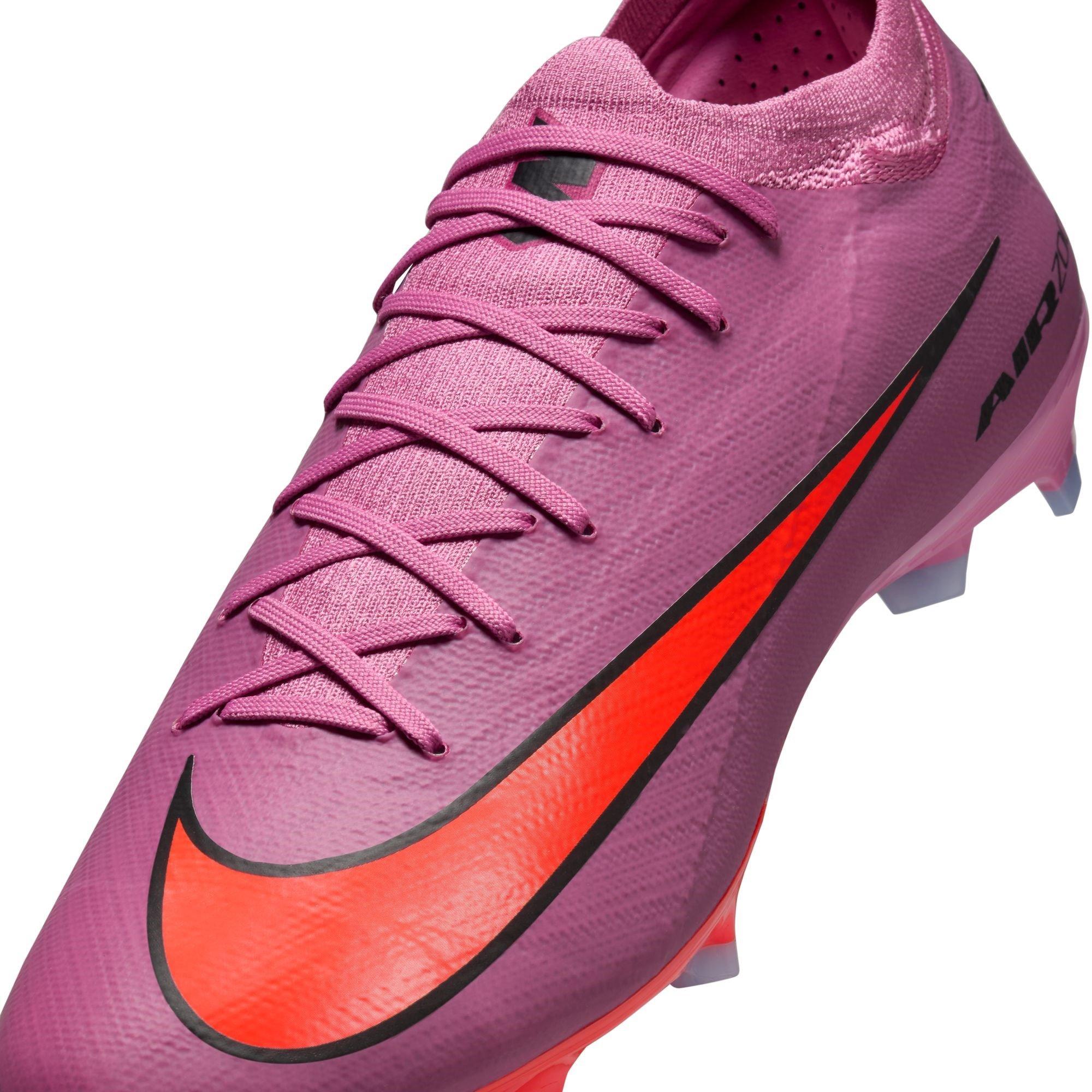 Roze/Zwart - Nike - Zoom Mercurial Vapor 16 Pro Adults Firm Ground Football Boots - 7