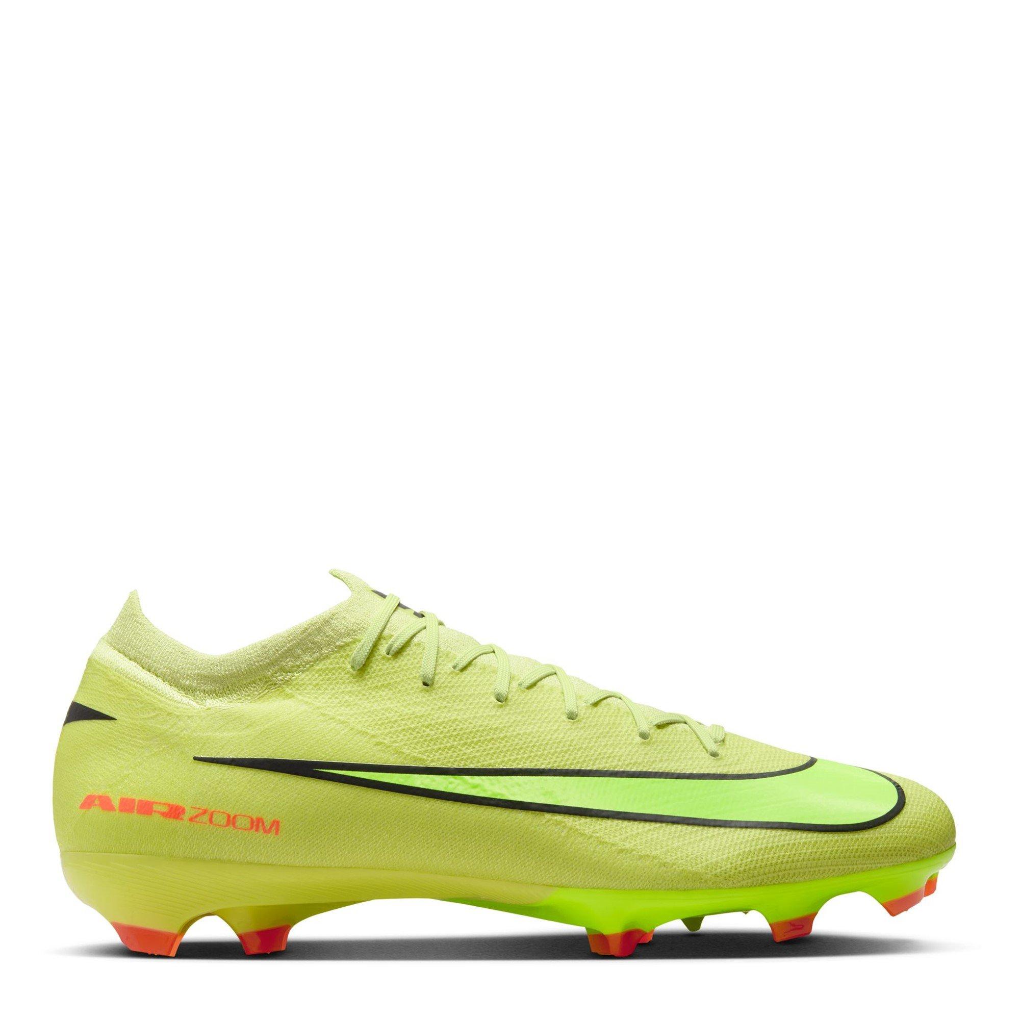 Nike Men's Zoom Mercurial Vapor 16 Pro Adults Firm Ground Football Boots - Volt/Crimson - 5.5 (38.5)