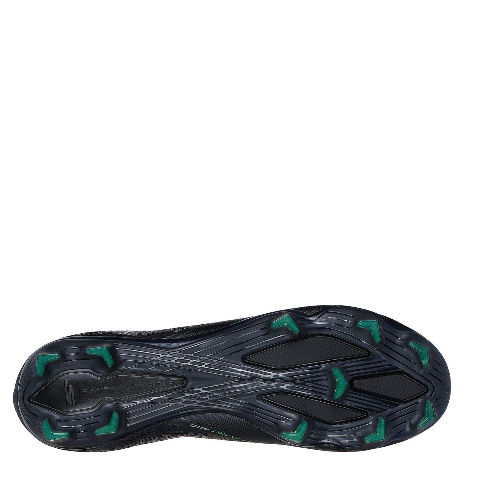 Zwart/Zilver - Skechers - Razor Elite Adults Firm Ground Football Boots - 4