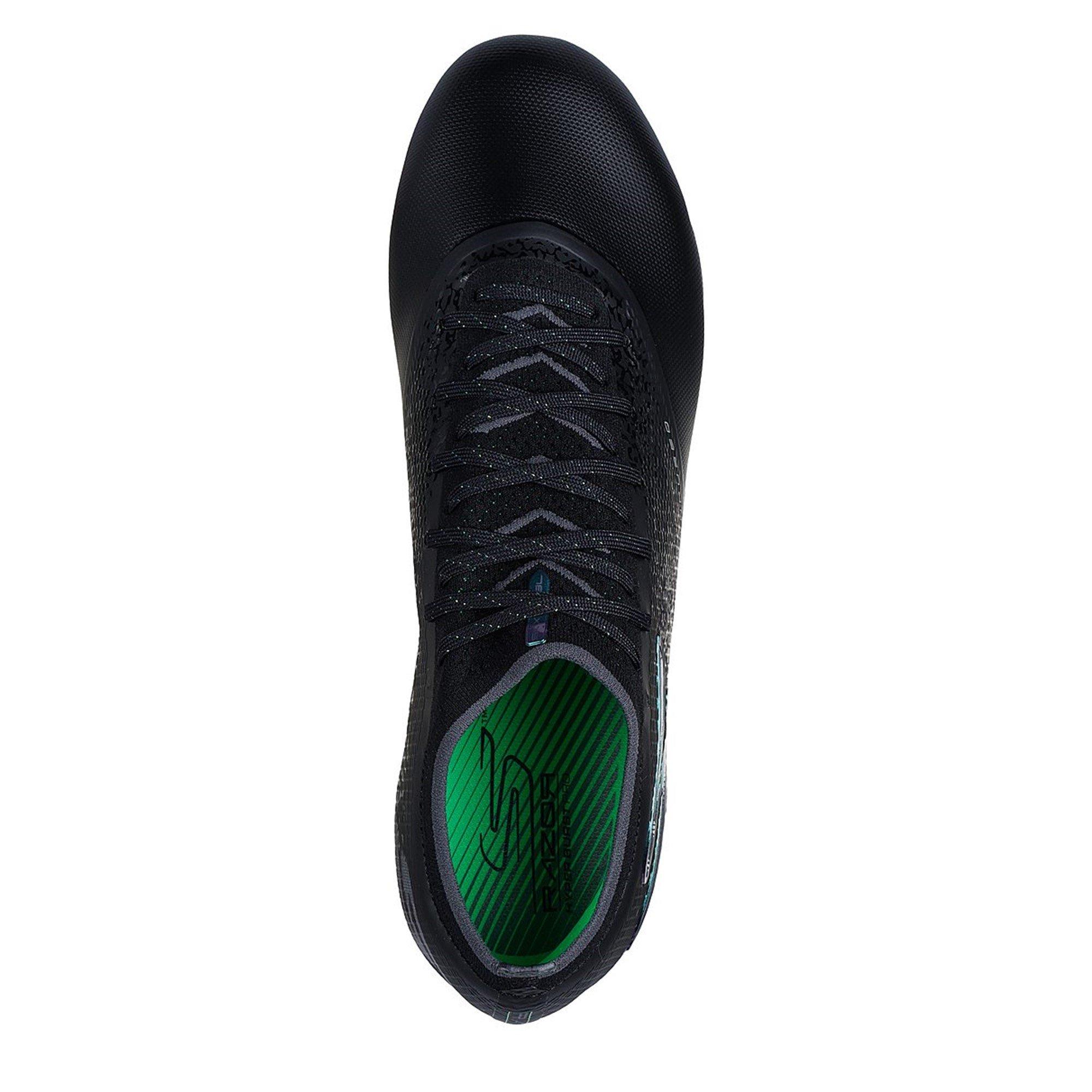 Zwart/Zilver - Skechers - Razor Elite Adults Firm Ground Football Boots - 5