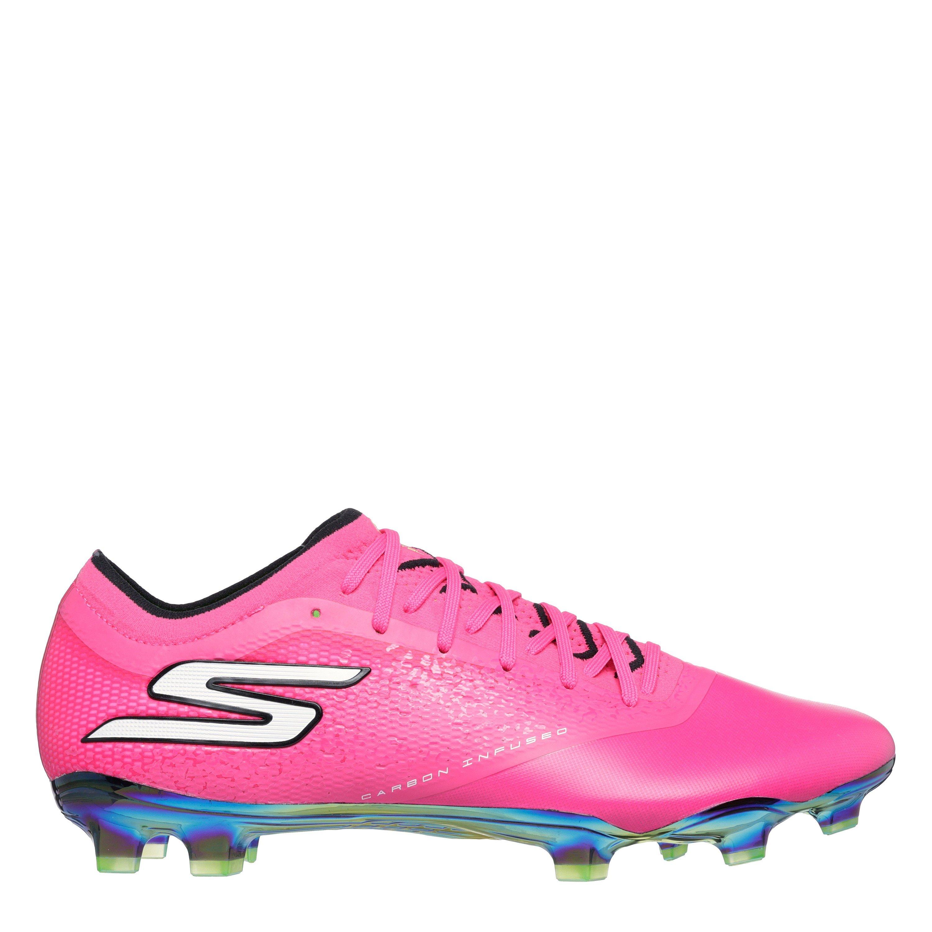 Skechers Men's Razor Elite Adults Firm Ground Football Boots - Pink/Black - 10 (45)