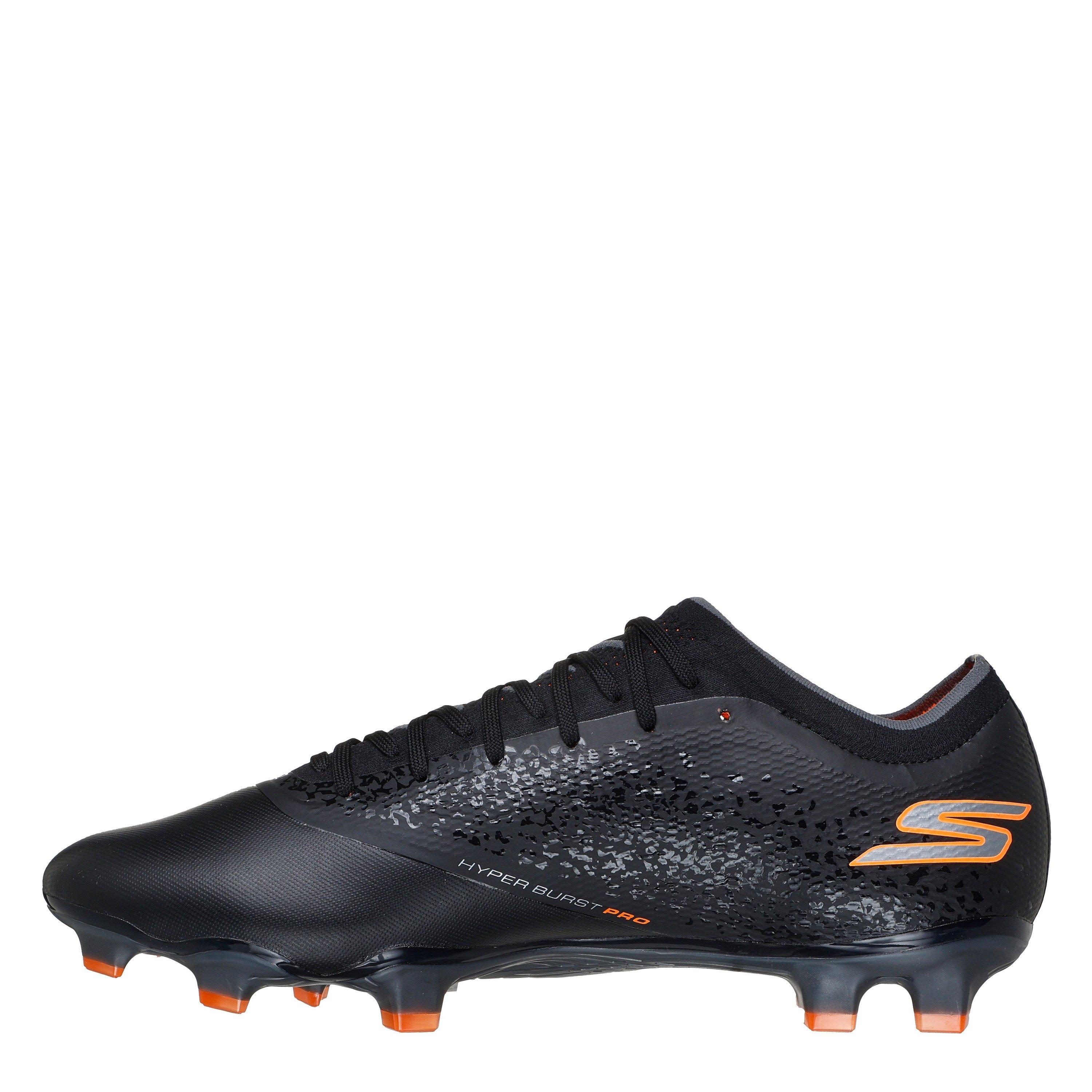 Black/Orange - Skechers - Razor Elite Adults Firm Ground Football Boots - 2