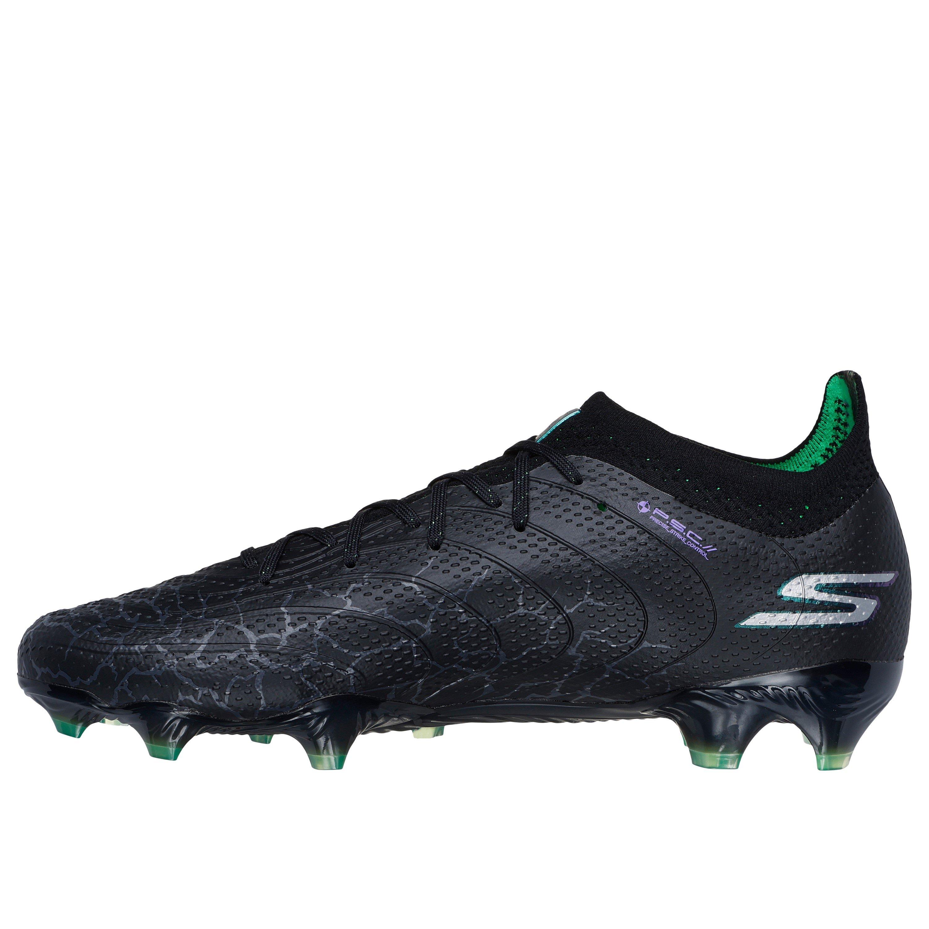 Black/Silver - Skechers - SKX 1 Elite Firm Ground Football Boots - 4