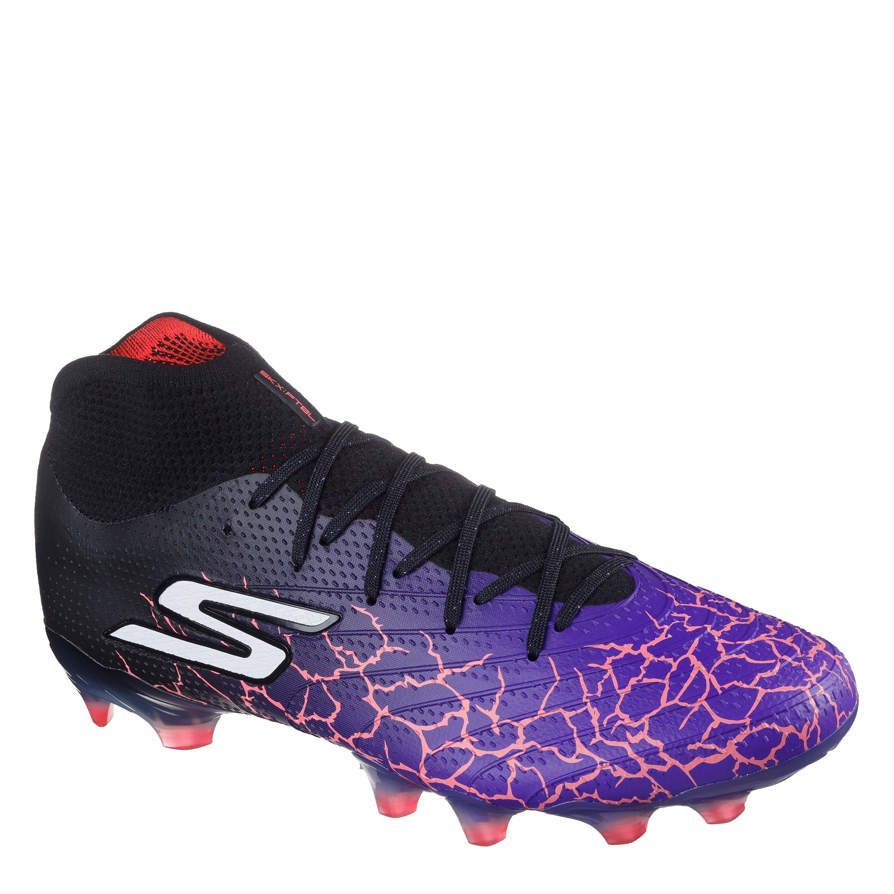 Purple/Black - Skechers - SKX 1 Elite Firm Ground Football Boots - 3