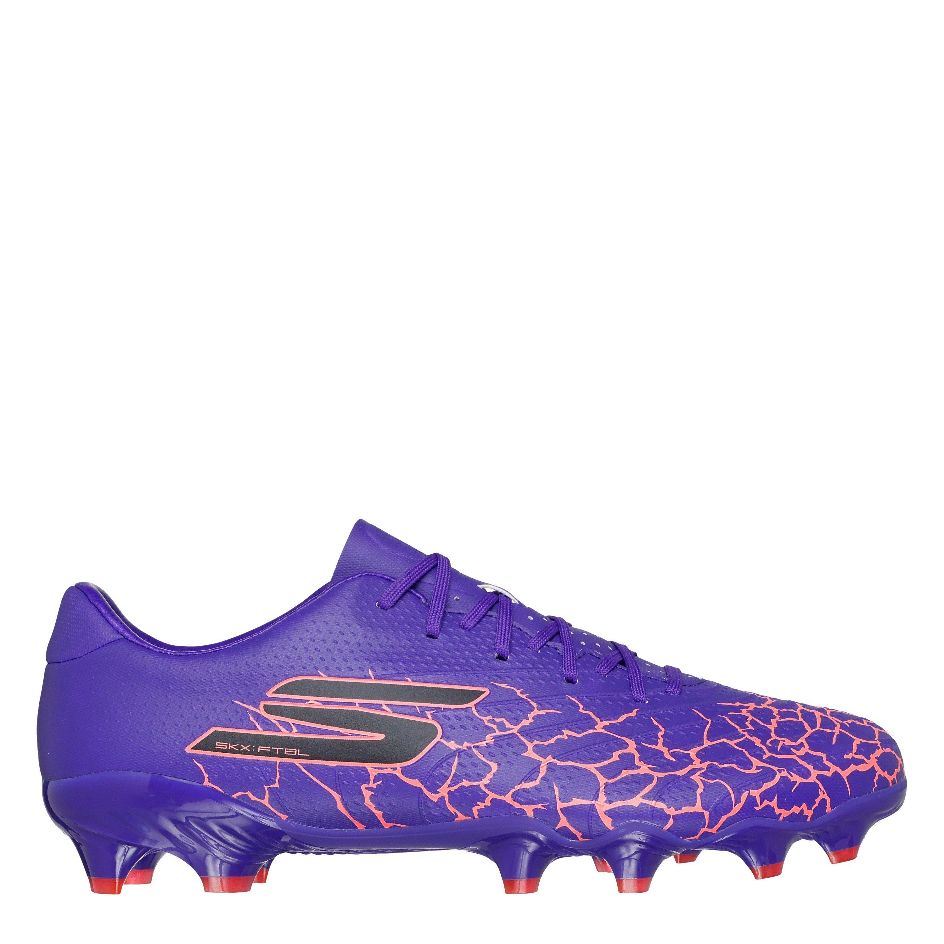 Skechers Men's Sketchers Skx 1 Firm Ground Football Boots - Purple/Black - 8.5 (42.5)