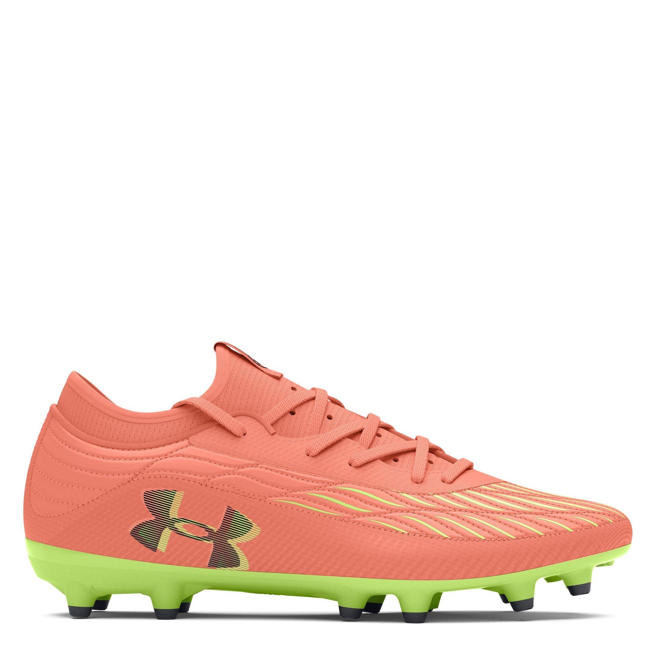 Under Armour Men's Magnetico Elite 4 Firm Ground Football Boots - Flare Orange