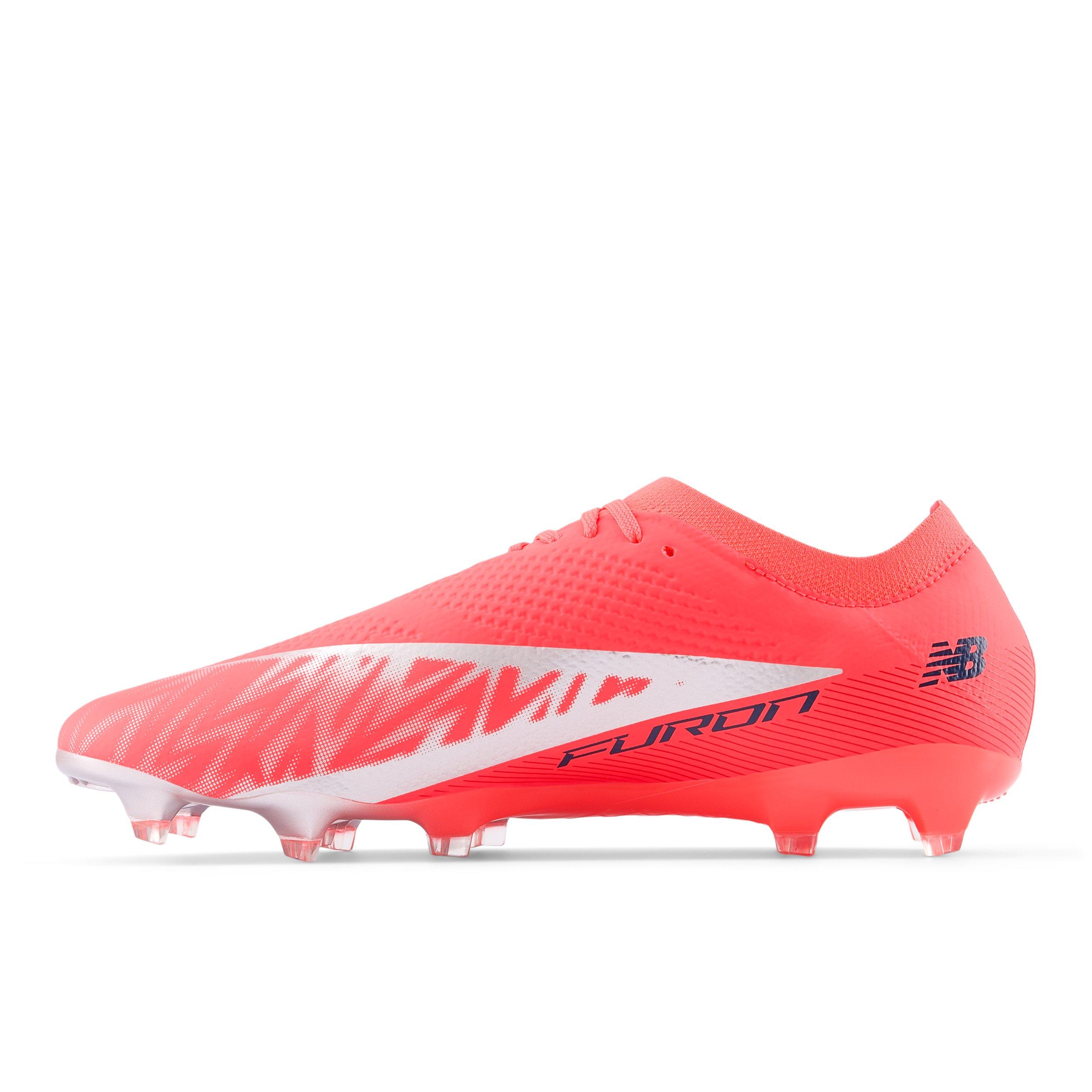 ENERGY RED - New Balance - Furon Team V8 Adults Firm Ground Football Boots - 2
