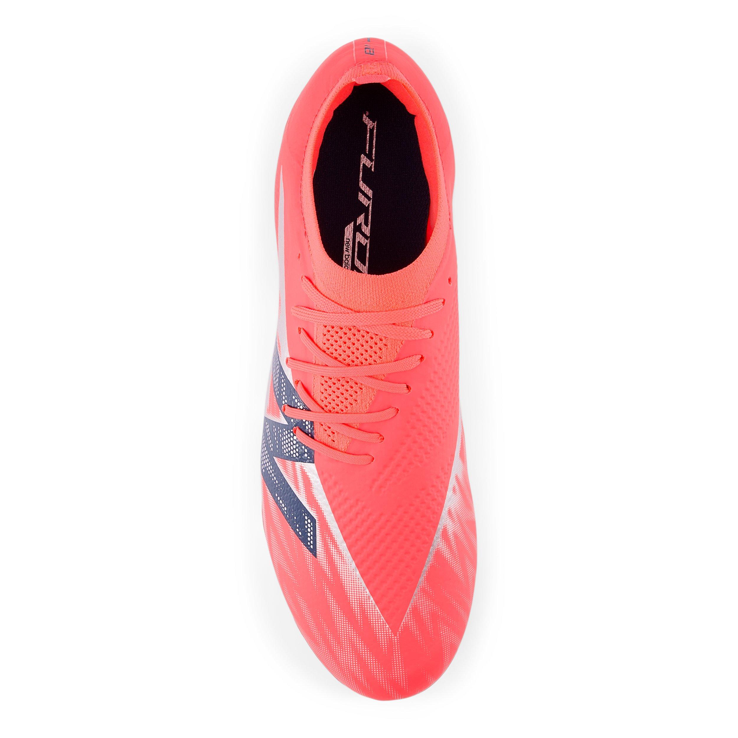 ENERGY RED - New Balance - Furon Team V8 Adults Firm Ground Football Boots - 3