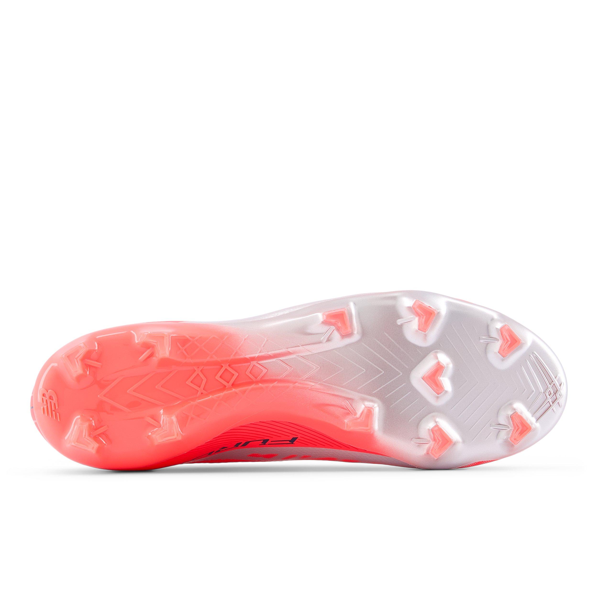 ENERGY RED - New Balance - Furon Team V8 Adults Firm Ground Football Boots - 5