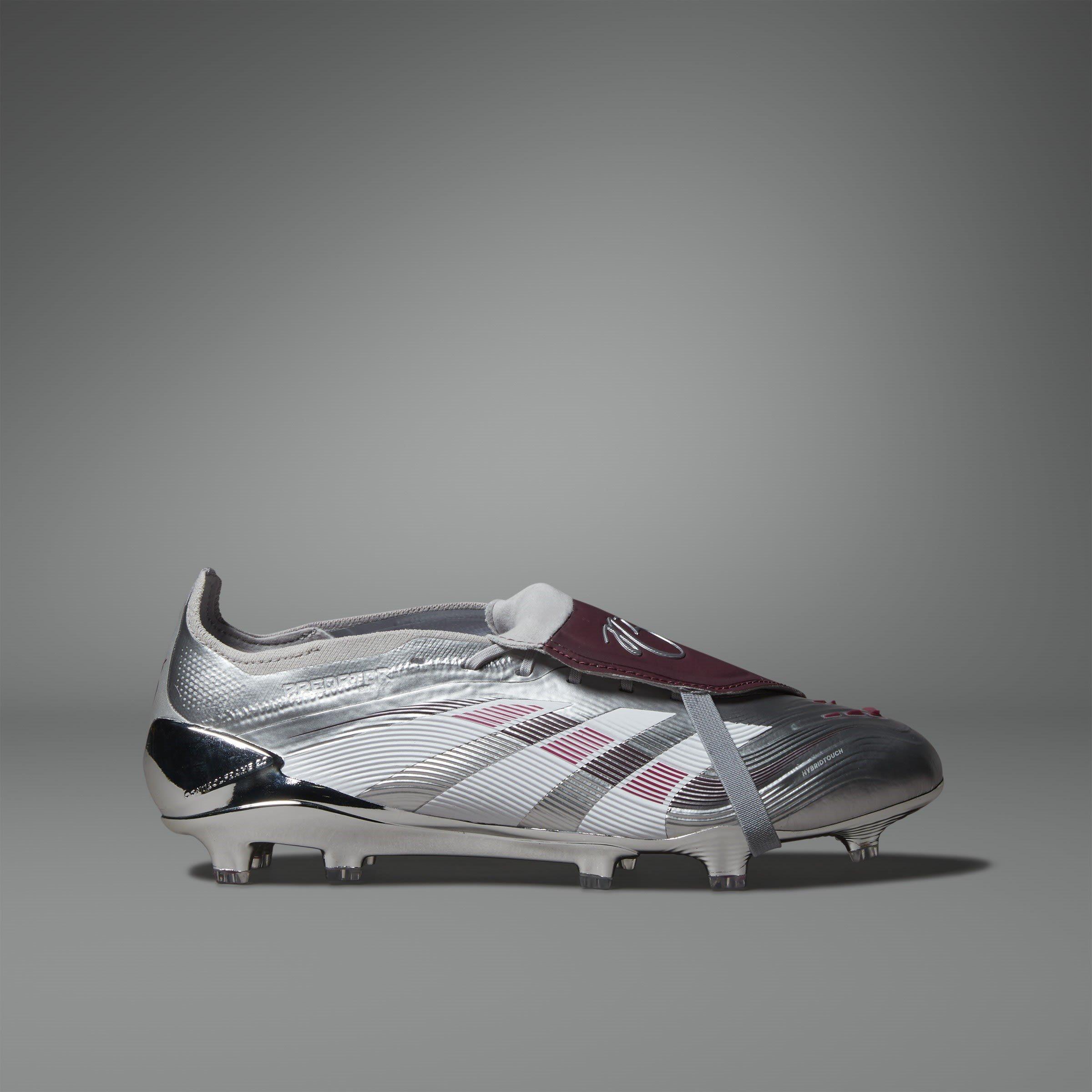 White/Red - adidas - Predator Elite BWR Fold-Over Tongue Firm Ground Football Boots - 12