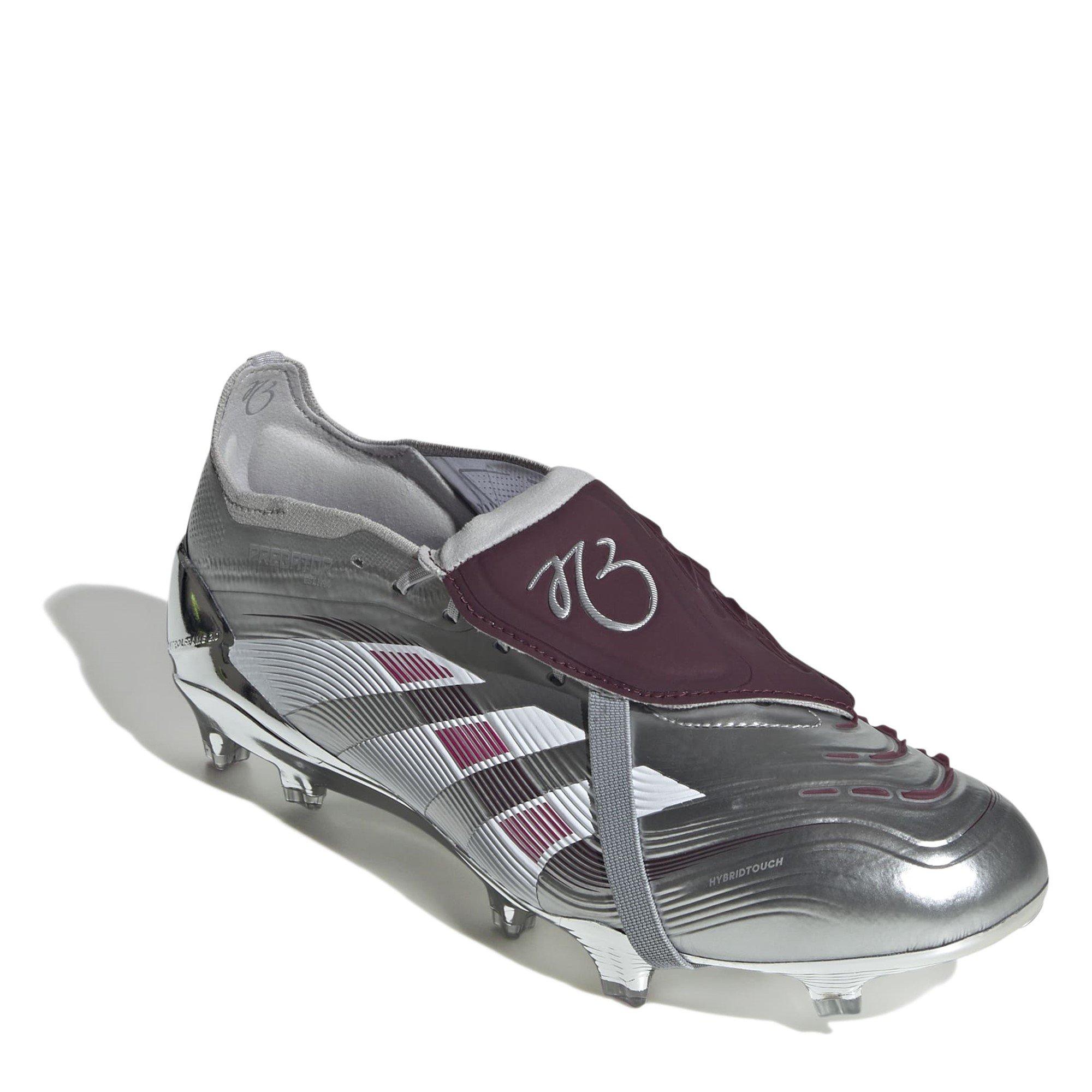 White/Red - adidas - Predator Elite BWR Fold-Over Tongue Firm Ground Football Boots - 3