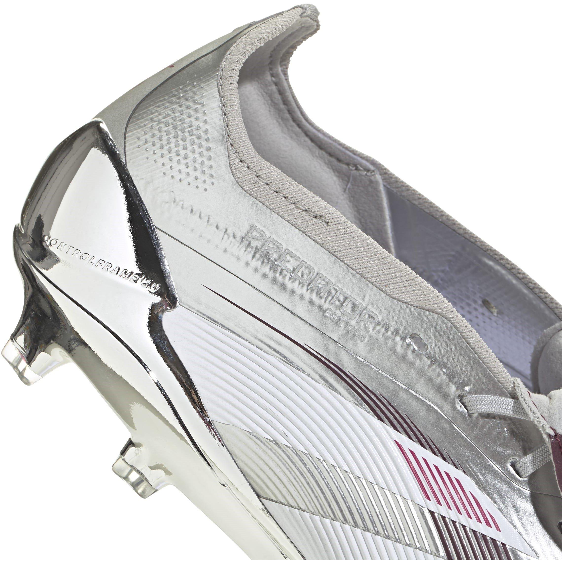 White/Red - adidas - Predator Elite BWR Fold-Over Tongue Firm Ground Football Boots - 9