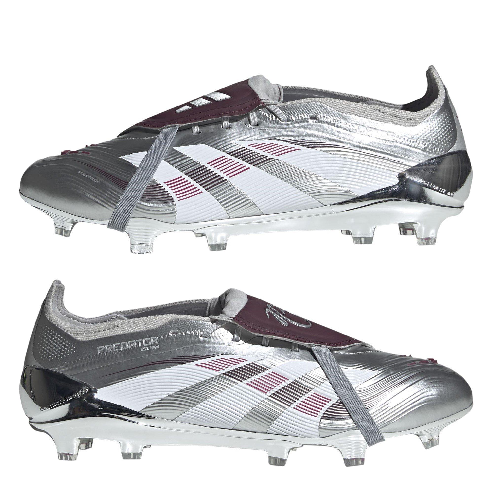 White/Red - adidas - Predator Elite BWR Fold-Over Tongue Firm Ground Football Boots - 10