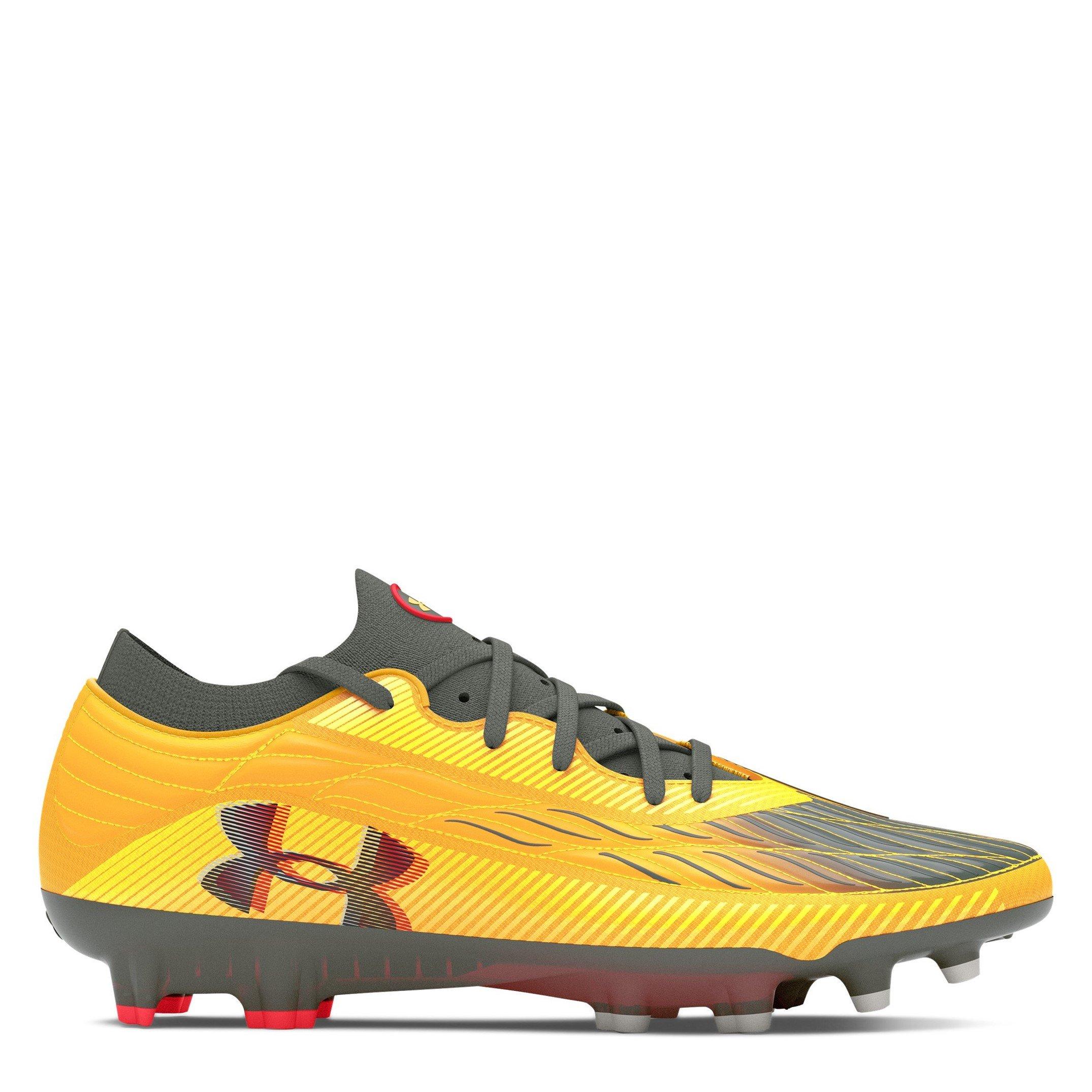 Under Armour Men's Magnetico Elite 4 Firm Ground Football Boots - Taxi - 7 (41)