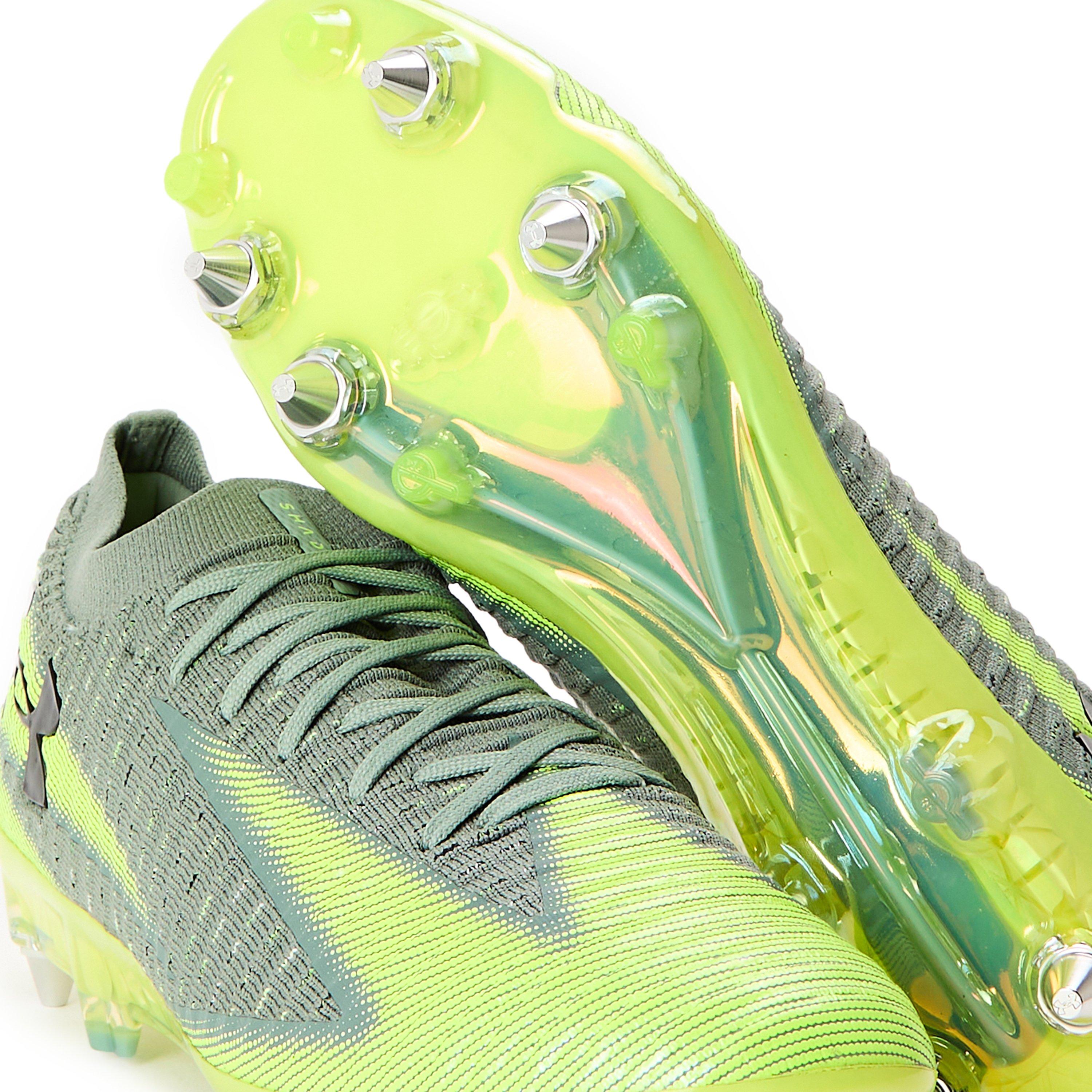 Grøn - Under Armour - Mens UA Shadow Elite 3 Firm Ground Football Boots - 3