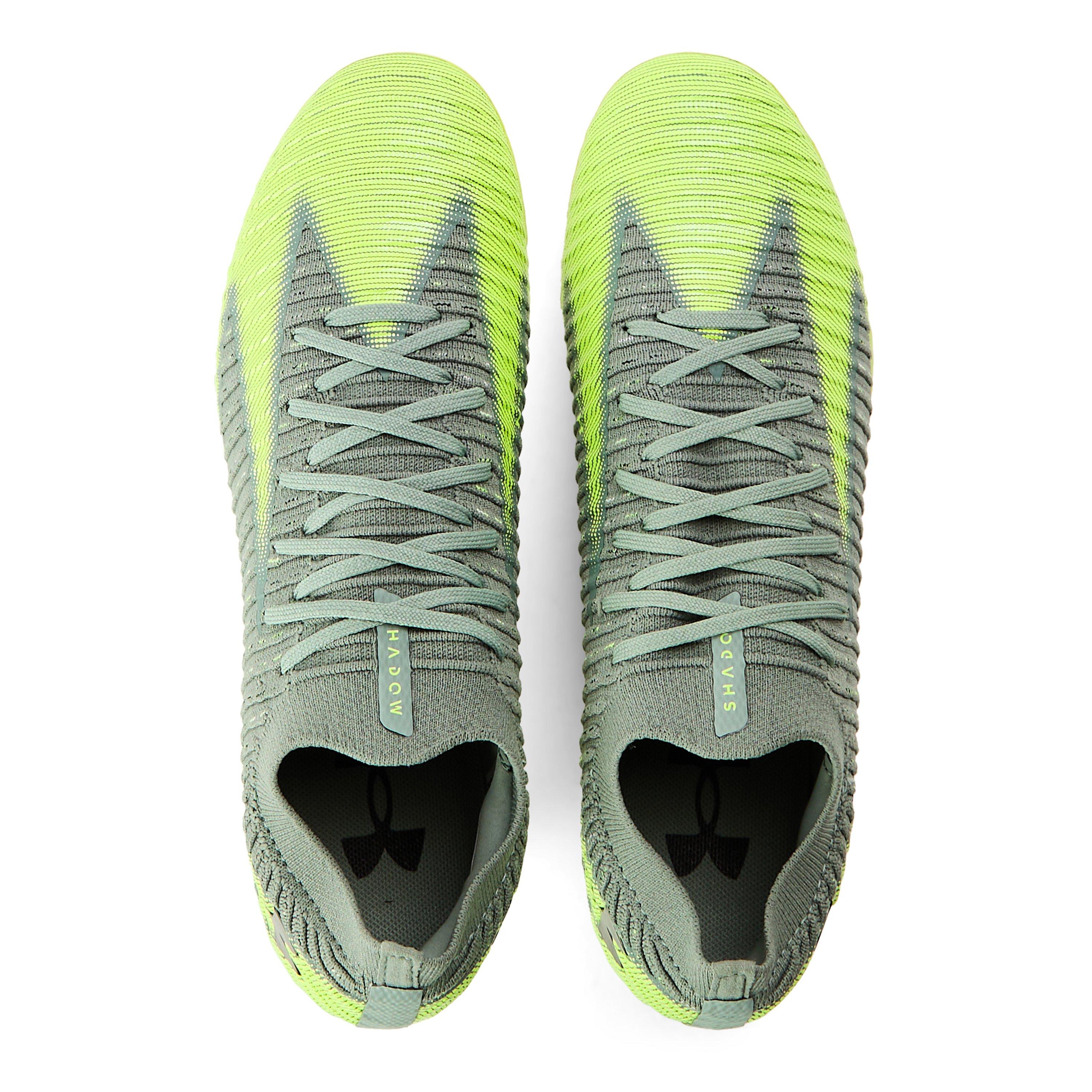Grøn - Under Armour - Mens UA Shadow Elite 3 Firm Ground Football Boots - 4