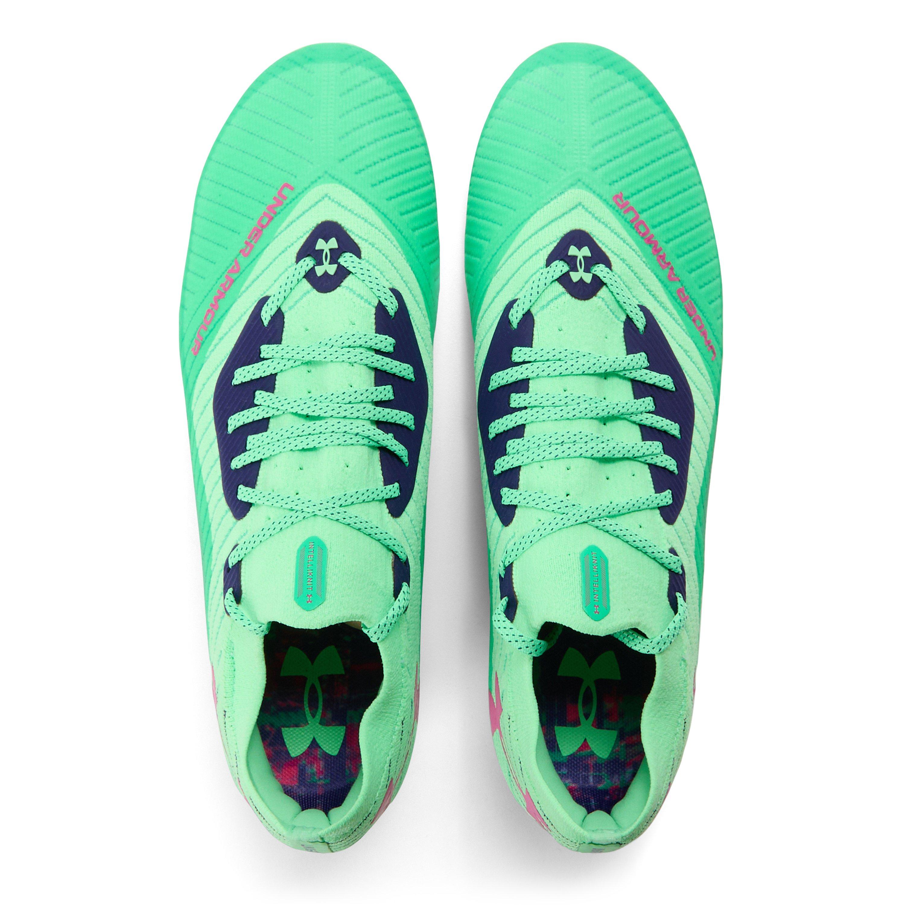 Groen - Under Armour - Mens UA Shadow 2 Elite Hybrid Football Boots - 4