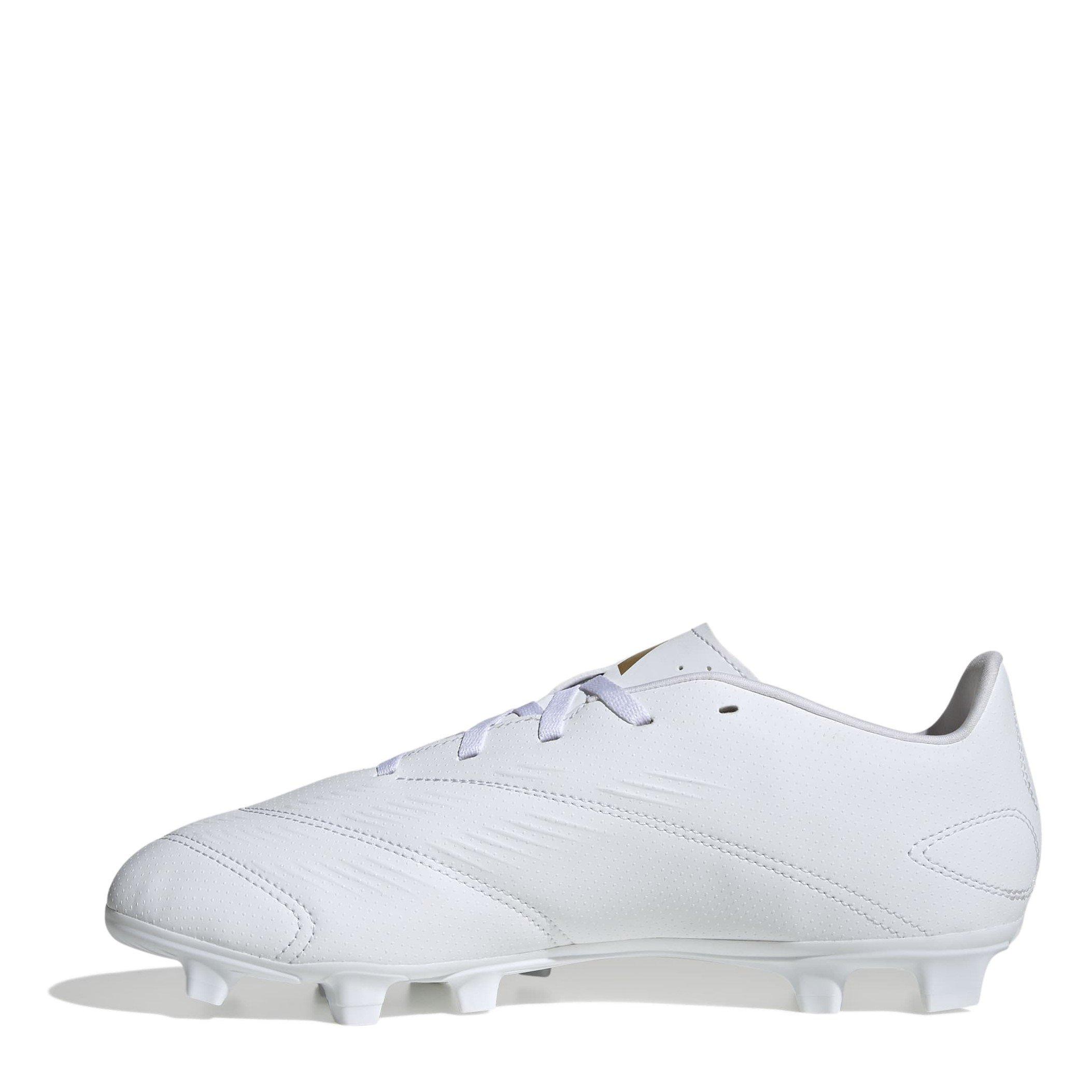 Weiß/Gold/Wht - adidas - Predator Club Firm Ground Football Boots - 2