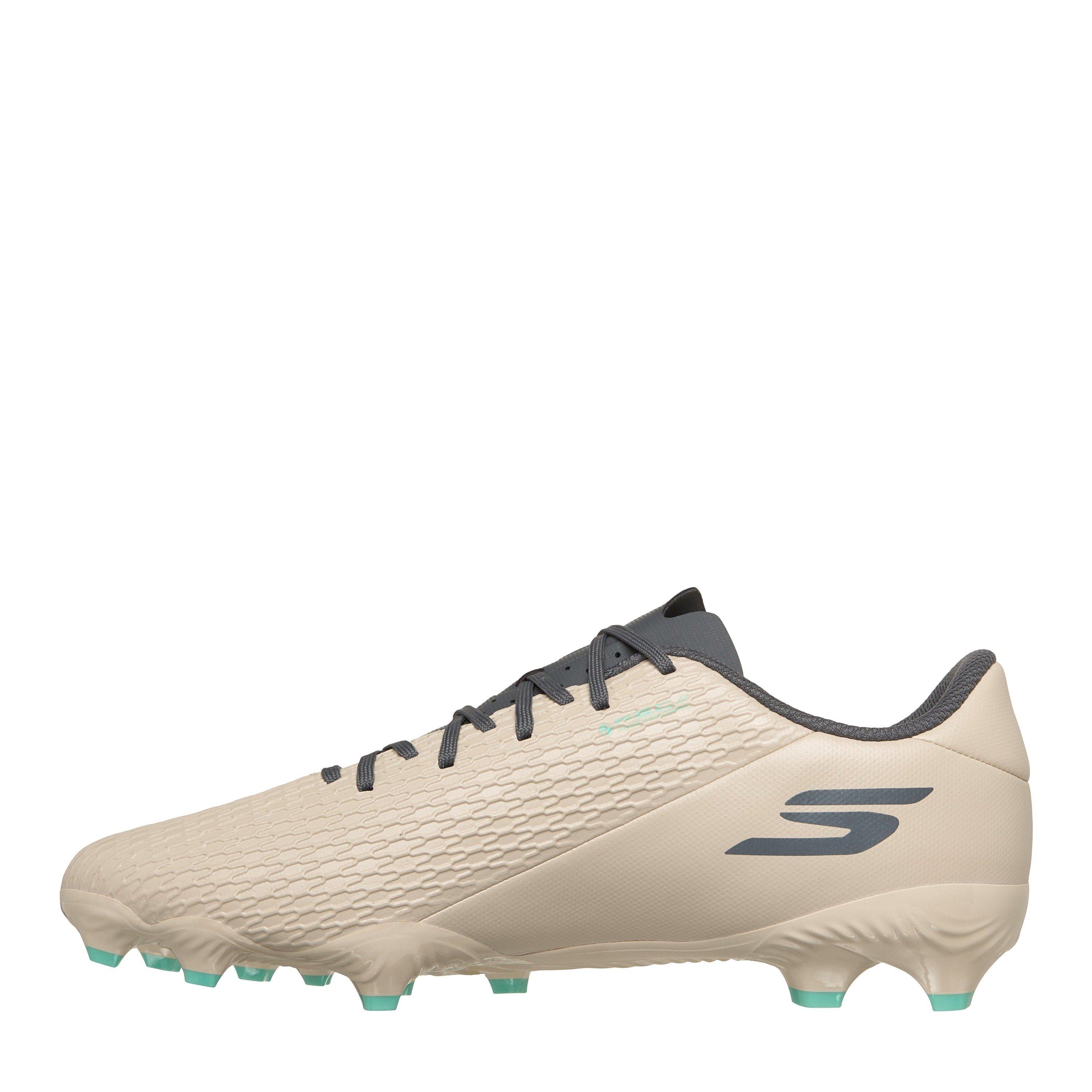 Bež/Siva - Skechers - Men's SKX .4 Firm Ground Football Boot - 2