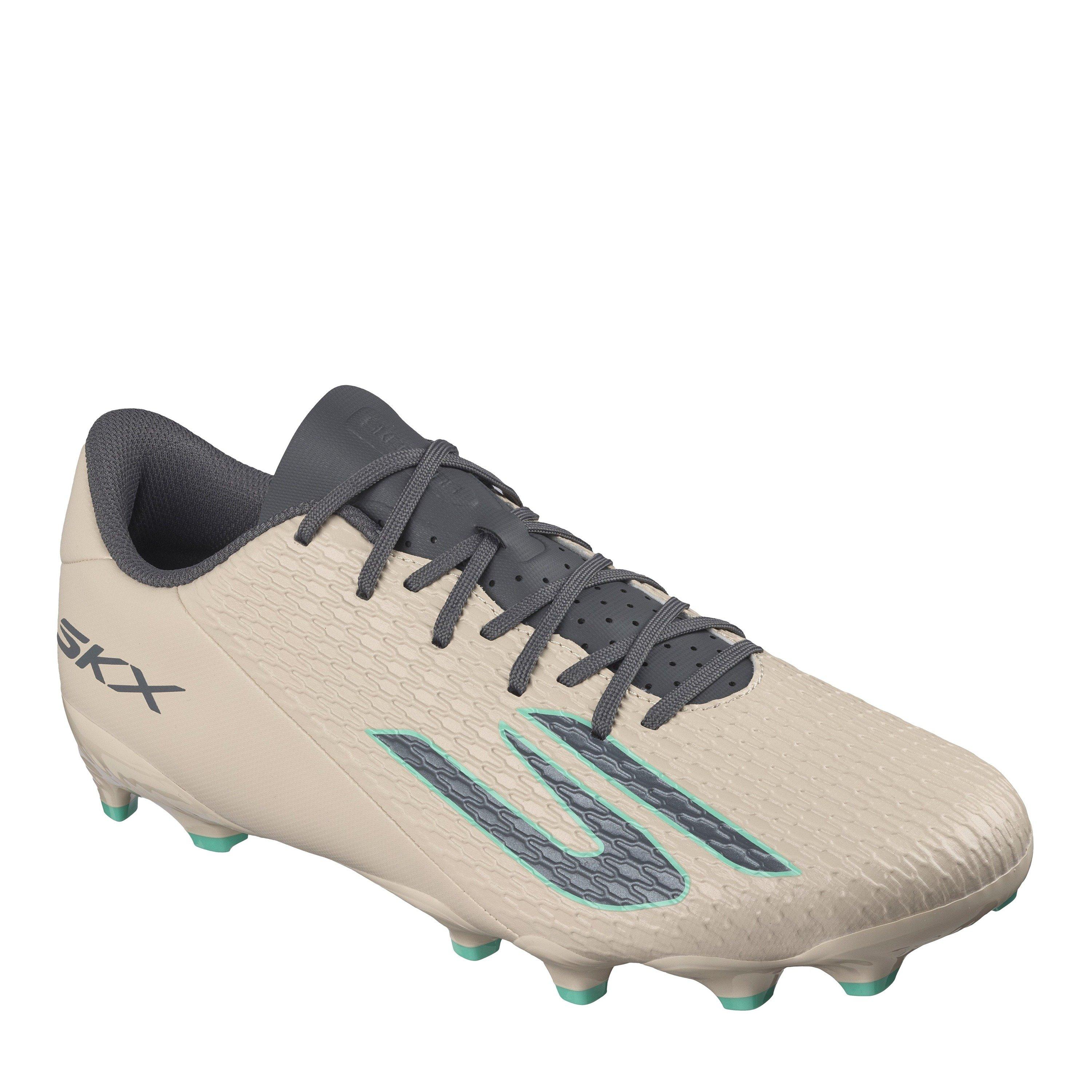 Bež/Siva - Skechers - Men's SKX .4 Firm Ground Football Boot - 3